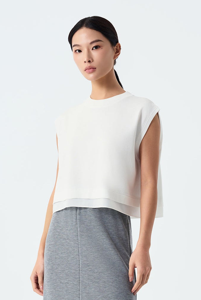 Archer Layered Hem Knit Vest