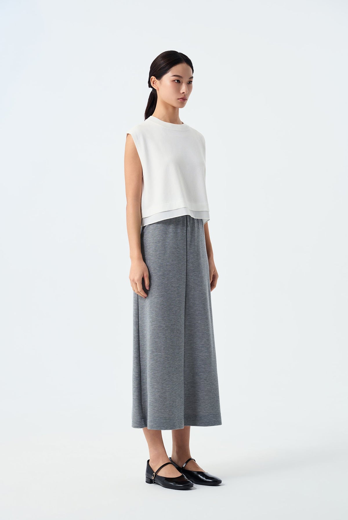 Archer Layered Hem Knit Vest