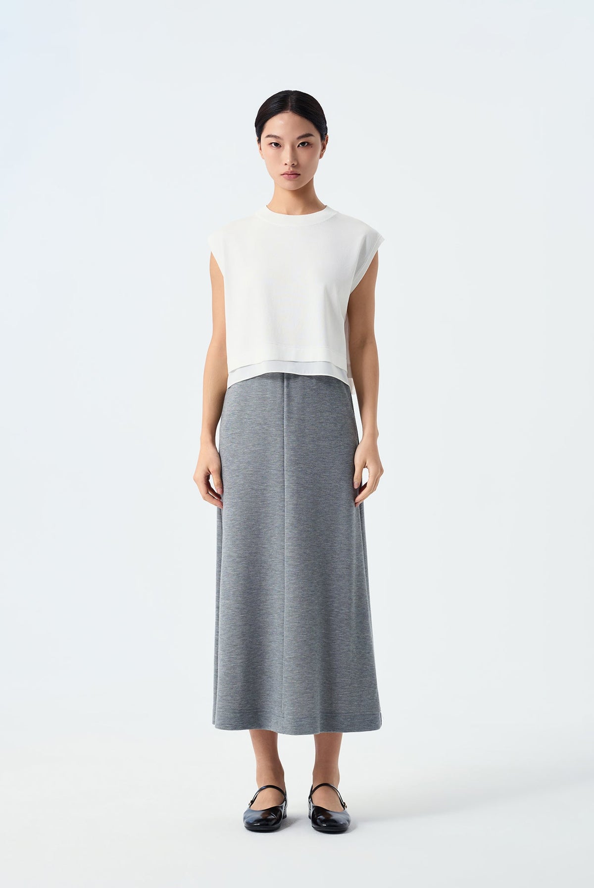 Archer Layered Hem Knit Vest