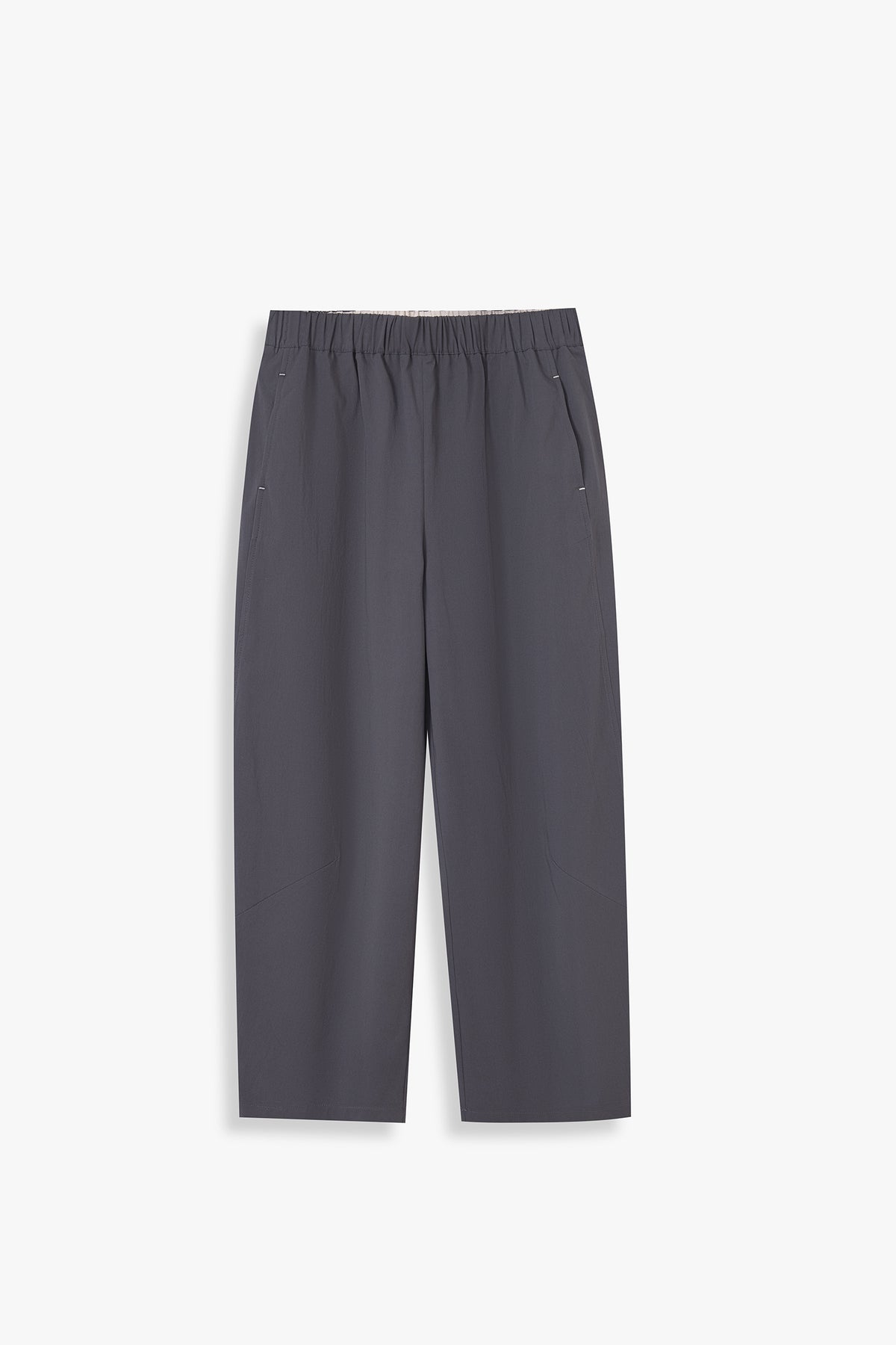 Elastic Waist Casual Trousers