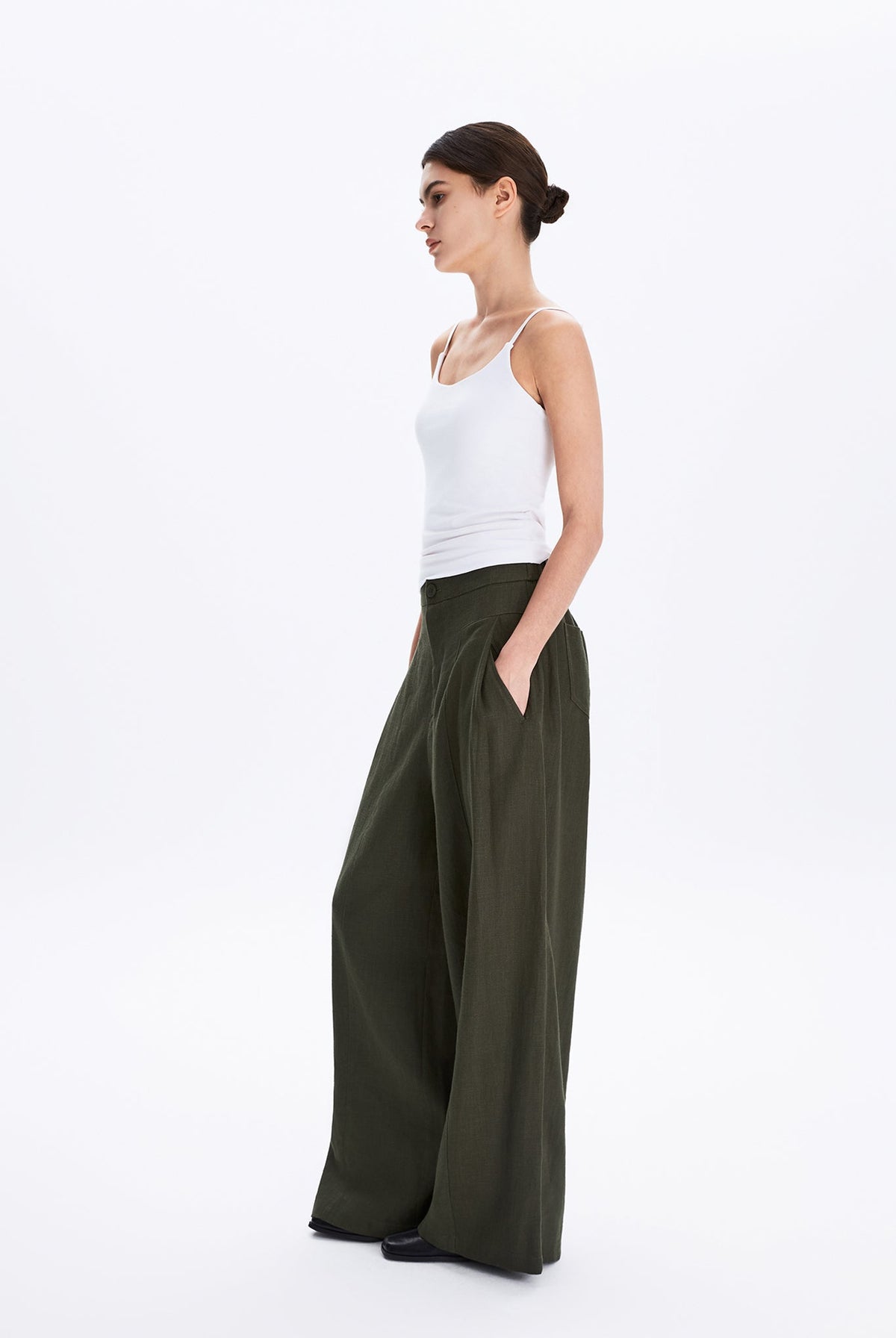 Wide Leg Trousers