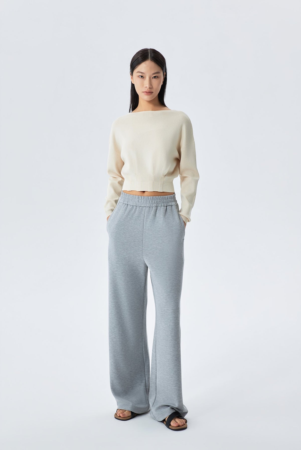 Laura Wide Leg Jogger Pants
