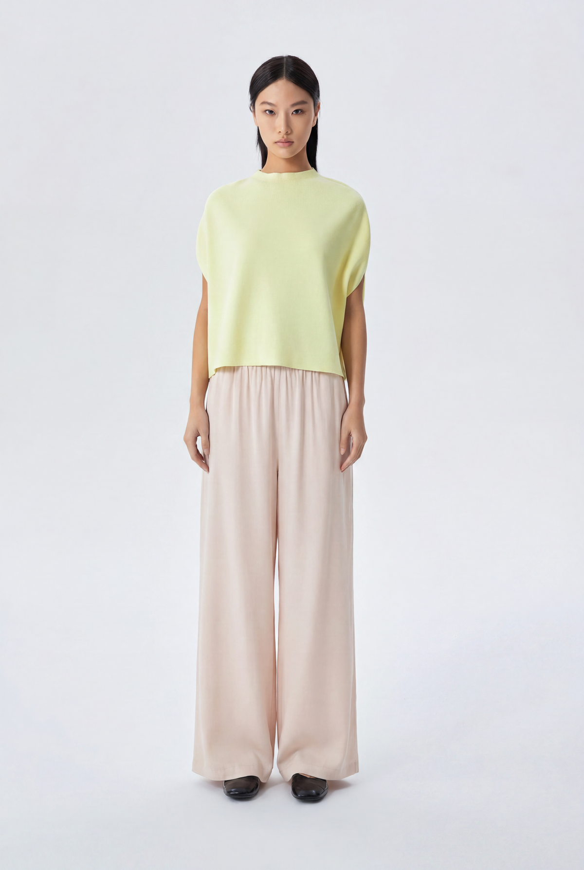 Misha Elasticated Waist Wide Leg Pants