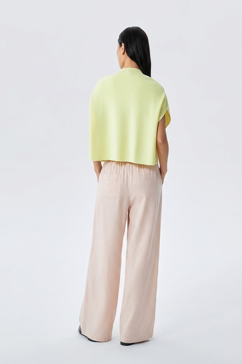Misha Elasticated Waist Wide Leg Pants