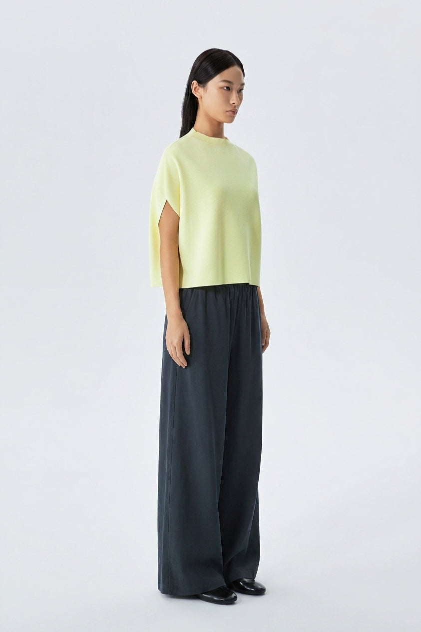 Misha Elasticated Waist Wide Leg Pants