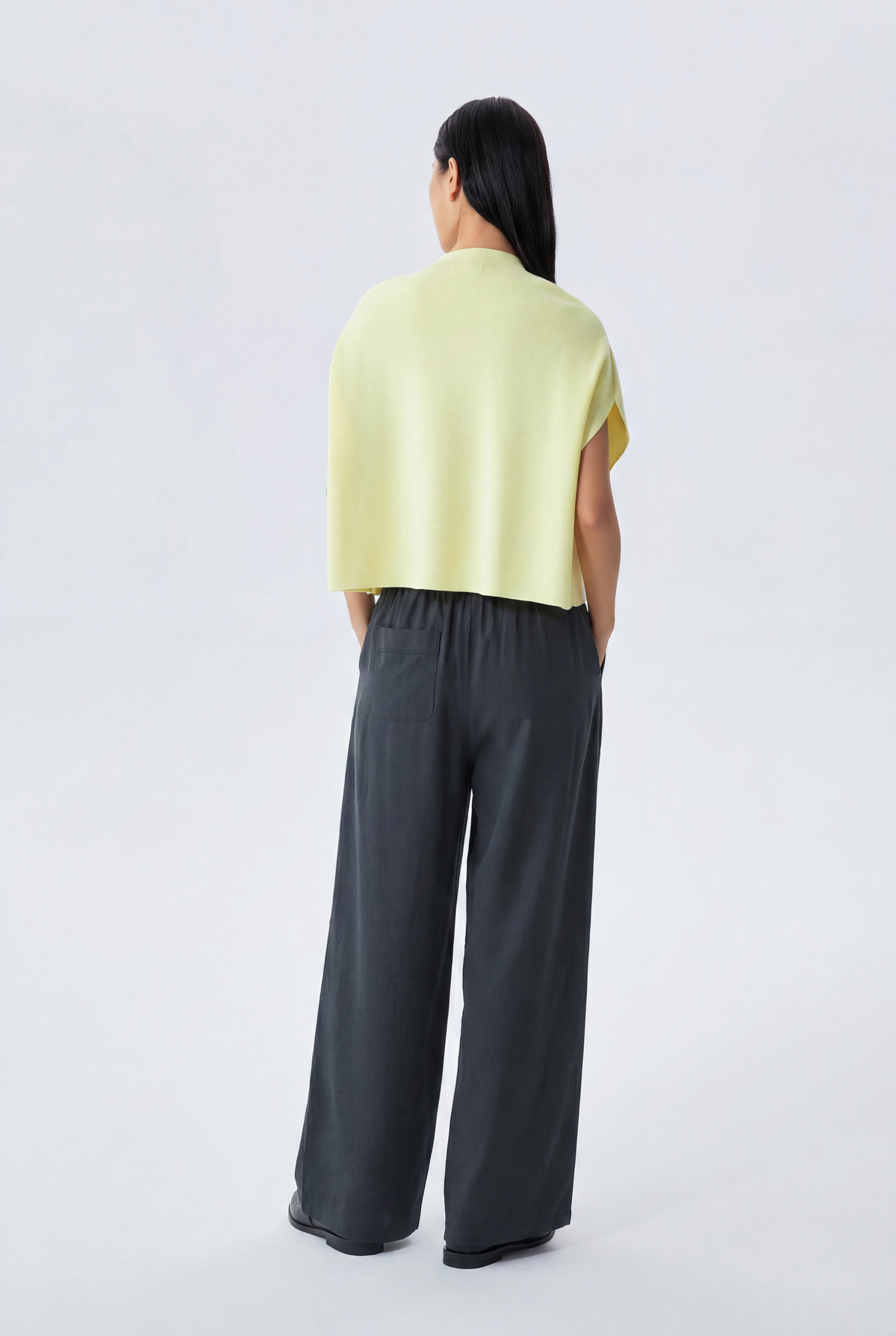 Misha Elasticated Waist Wide Leg Pants
