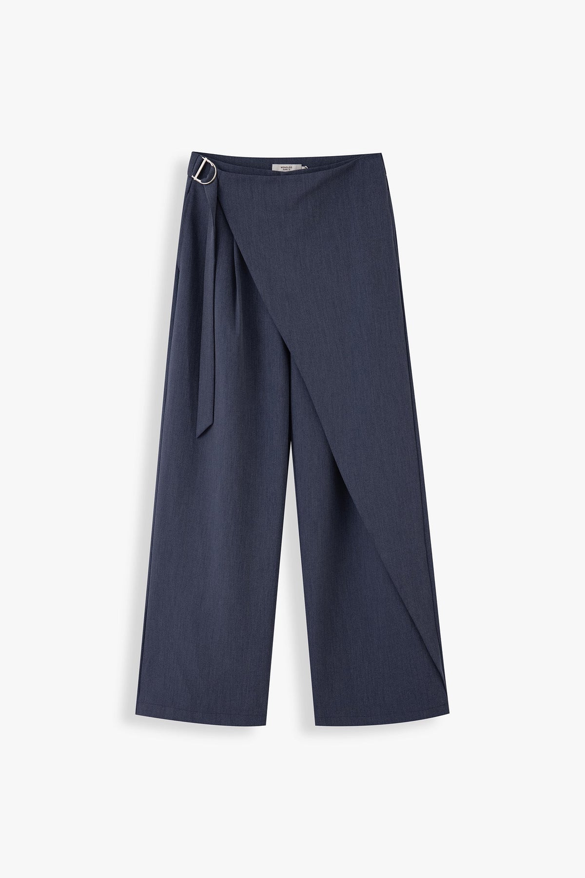 Claire Wrap Front Wide Leg Trousers