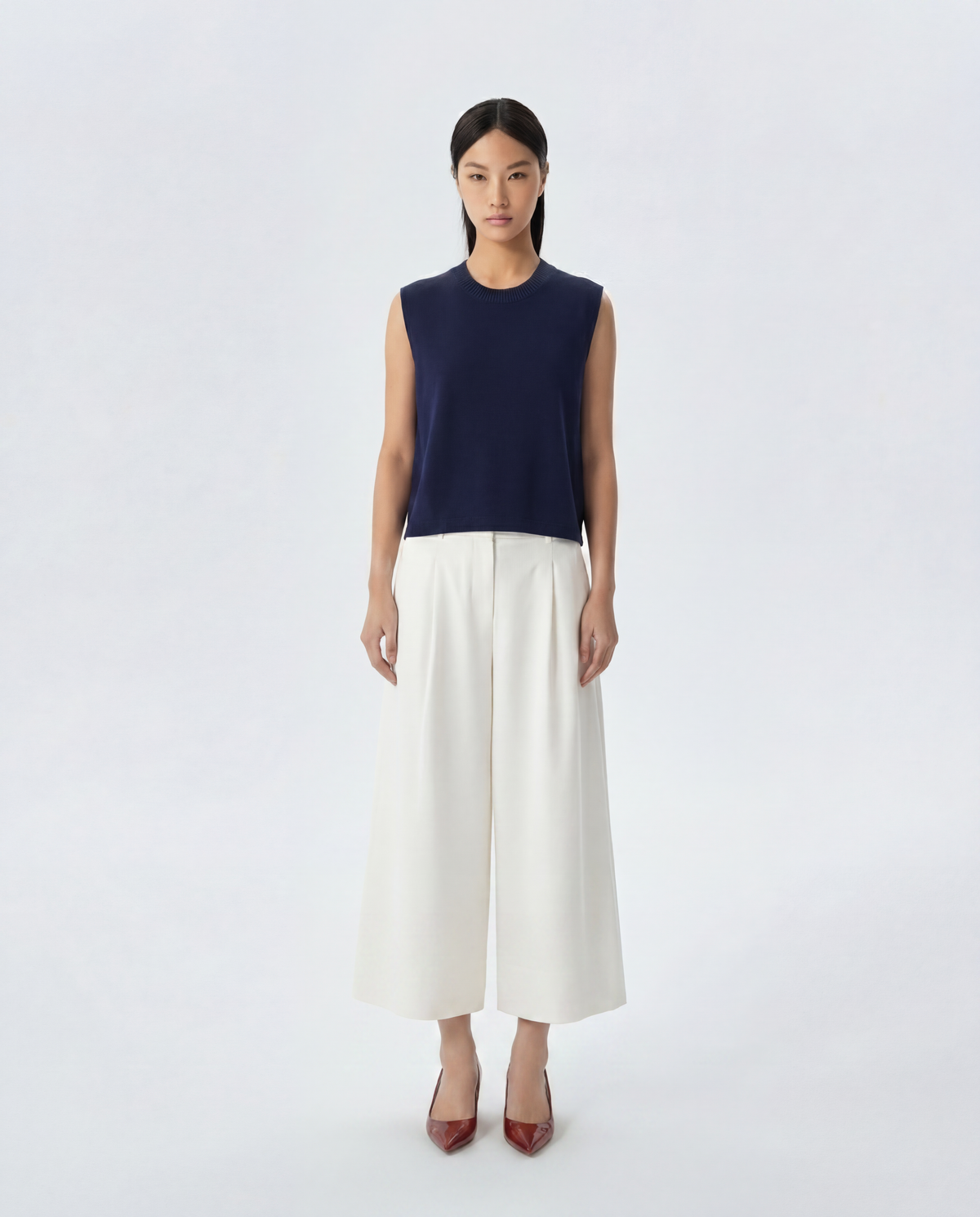 Jess Relaxed Wide Leg Trousers