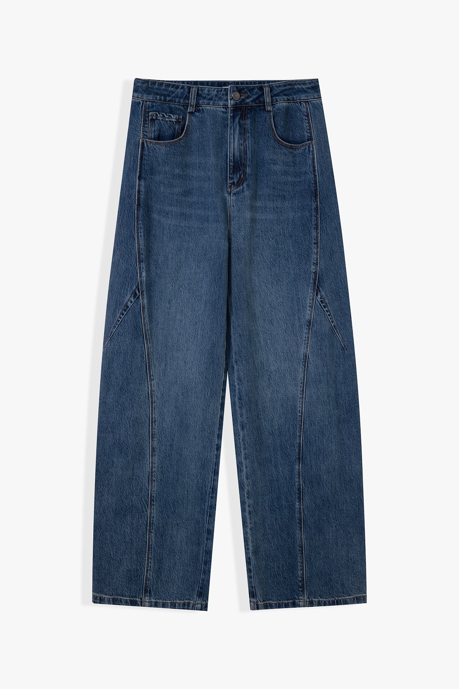 Elyana Barrel Cut Jeans