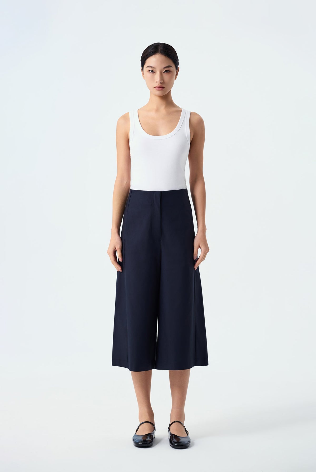 Kravis A-line Wide Leg Culotte