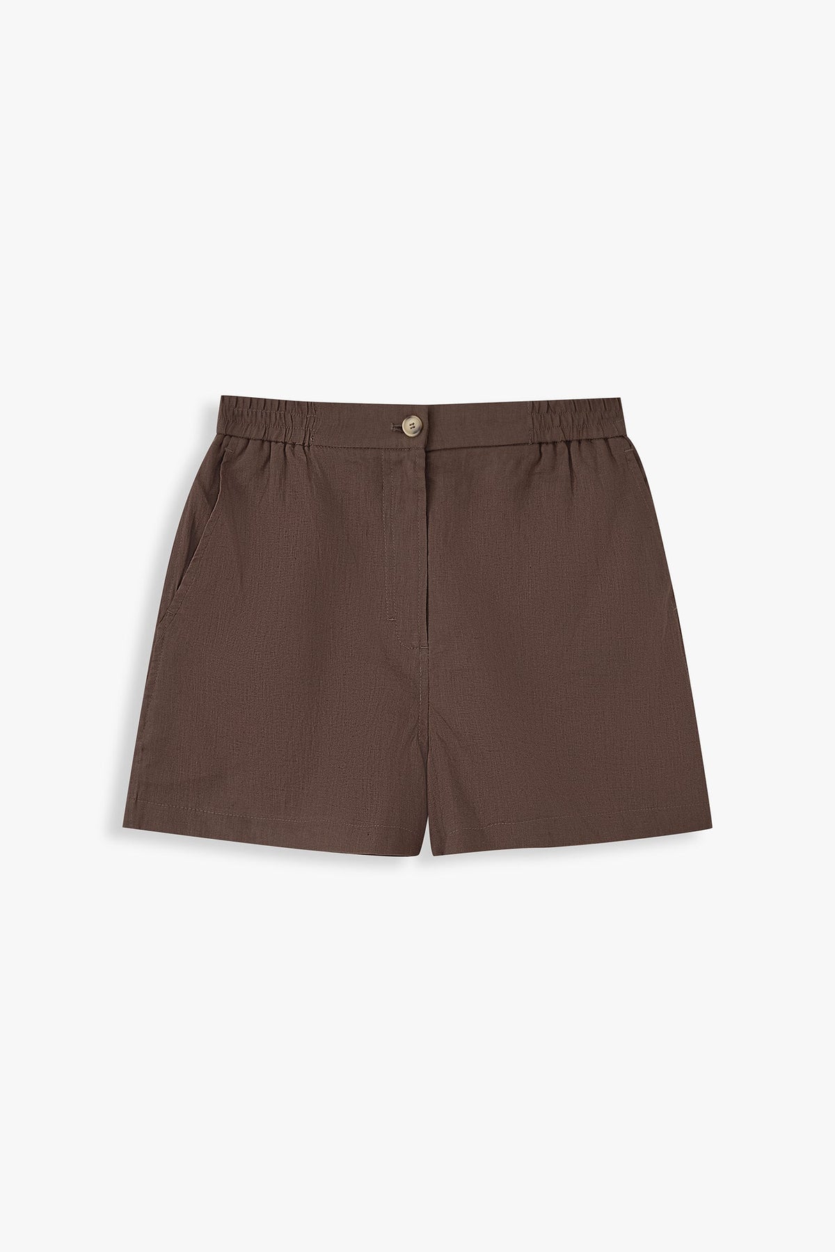 Tilly Elasticated Waist Linen Shorts