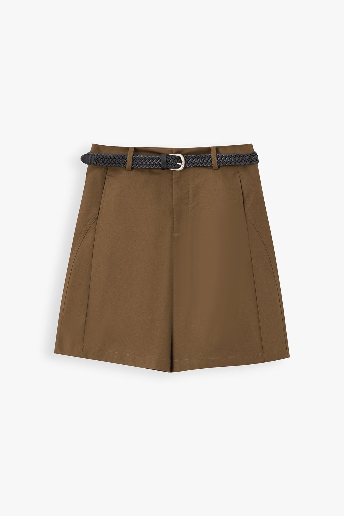 Joan Cotton Front Seam Shorts