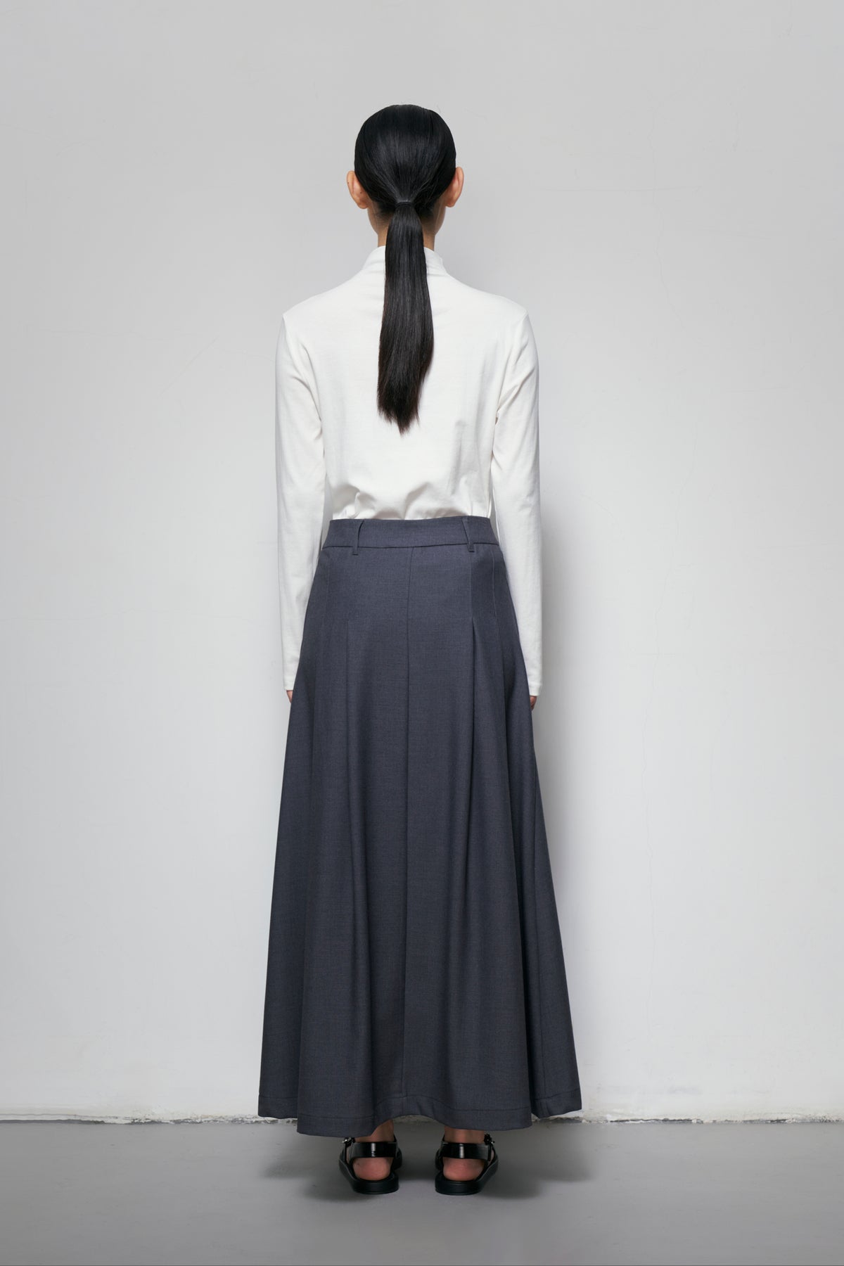 Tailored A-Line Skirt