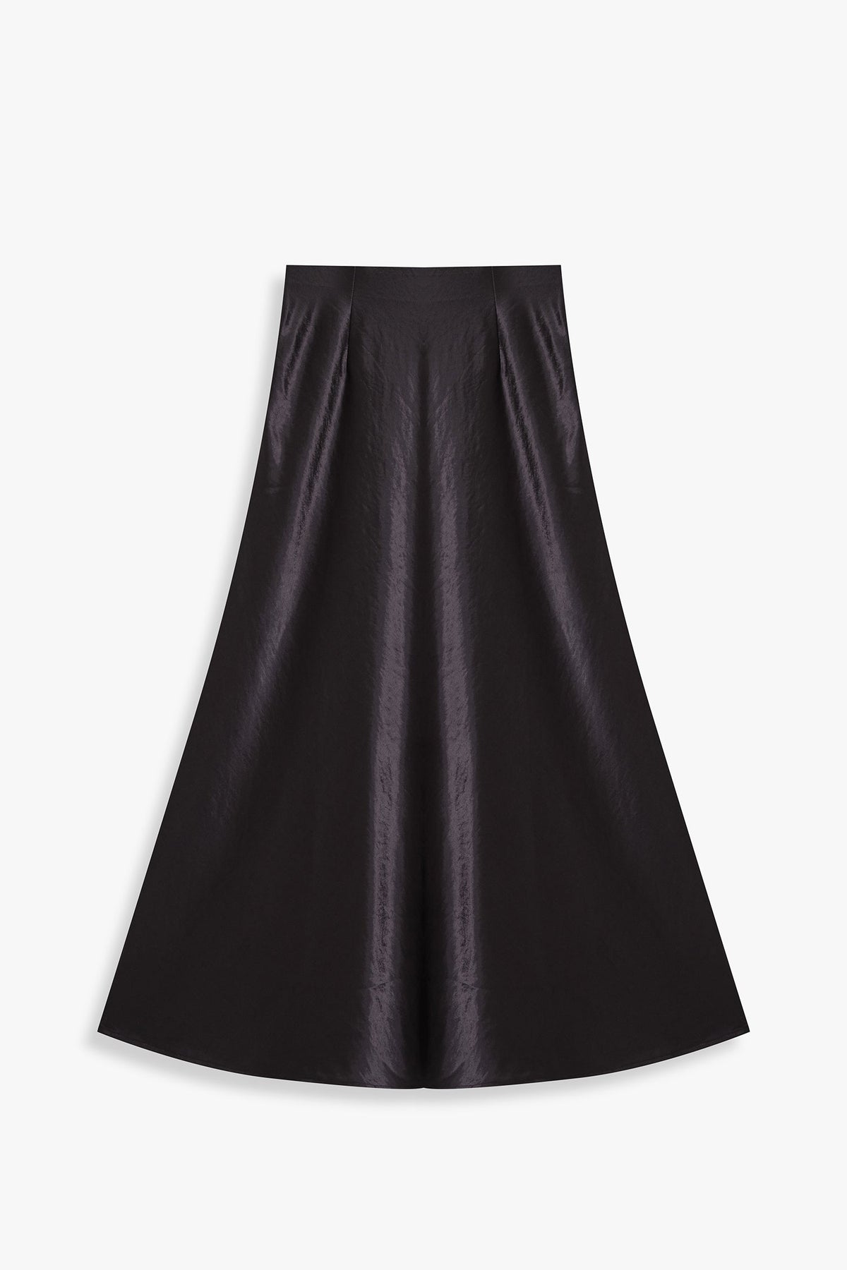Bias Satin Skirt