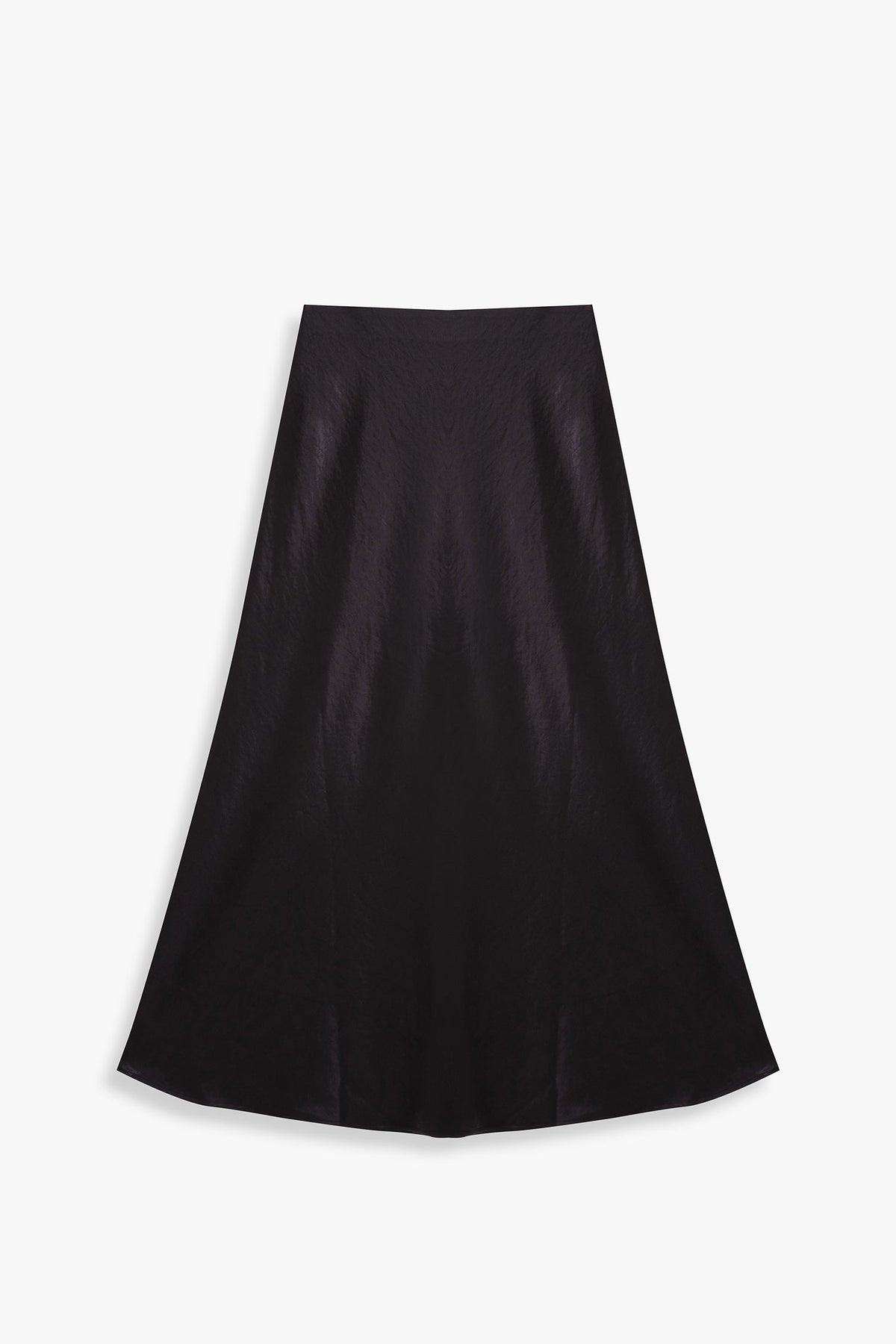 Bias Satin Skirt