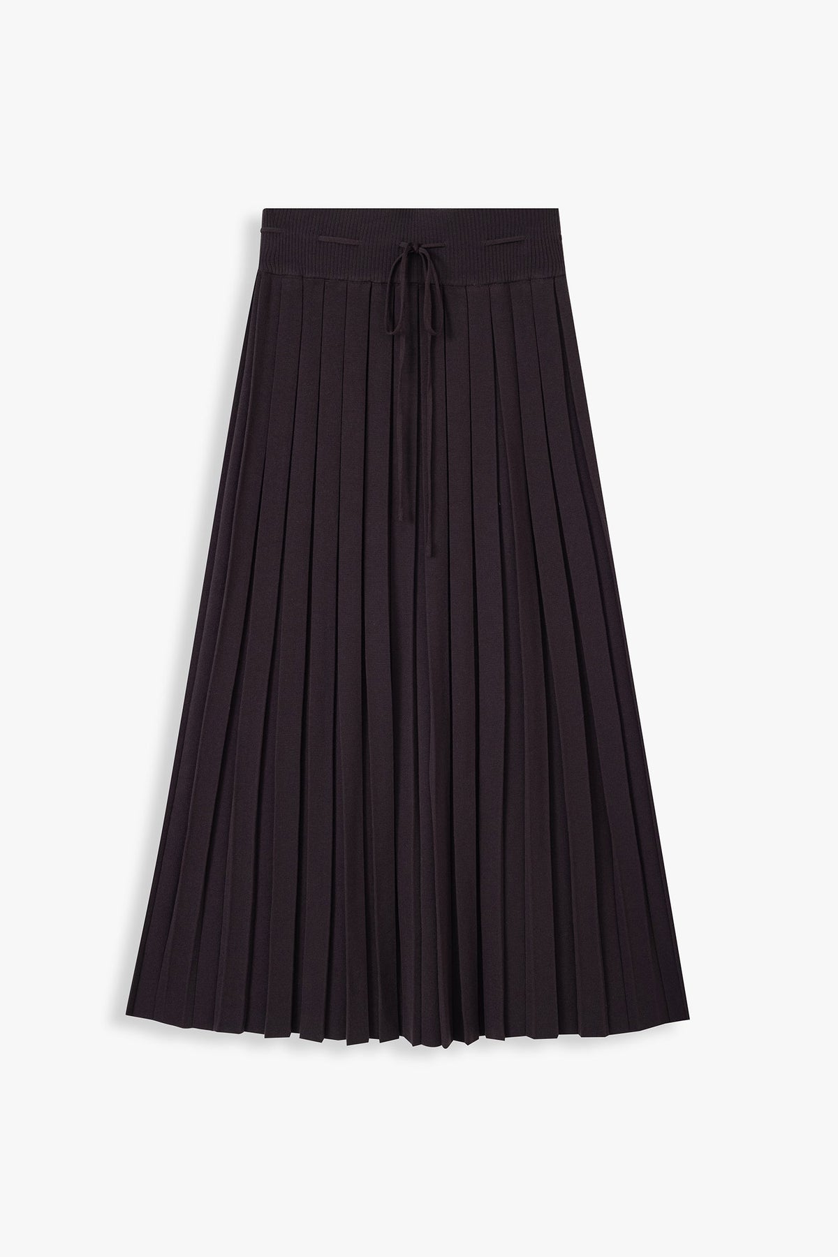 Pleated Midi Skirt