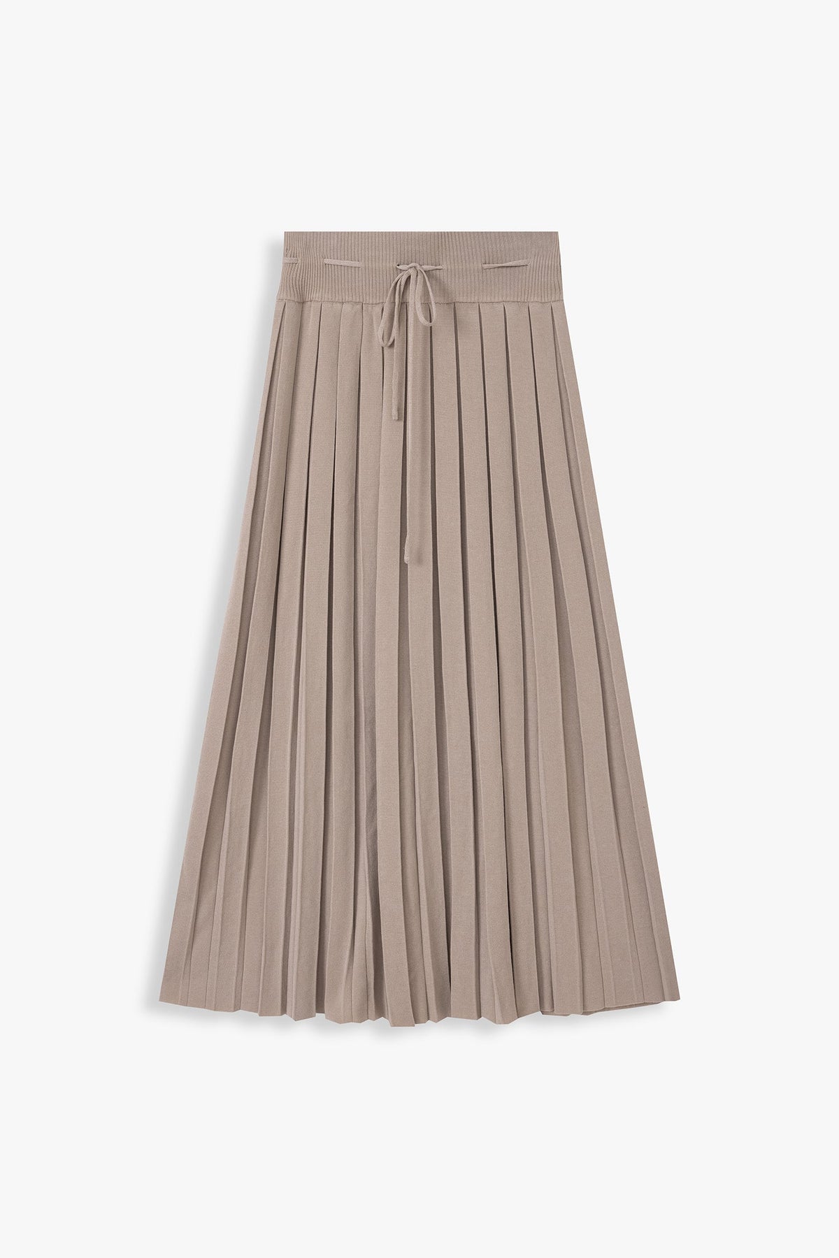 Pleated Midi Skirt