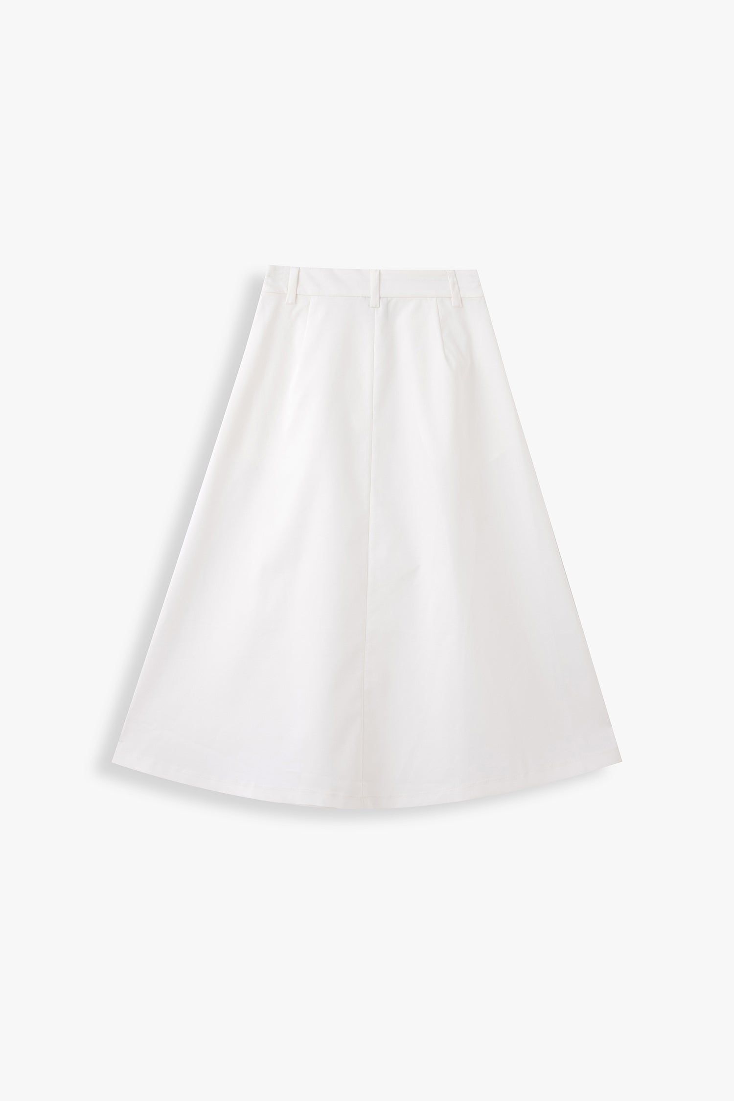 Elena A-Line Pleated Midi Skirt