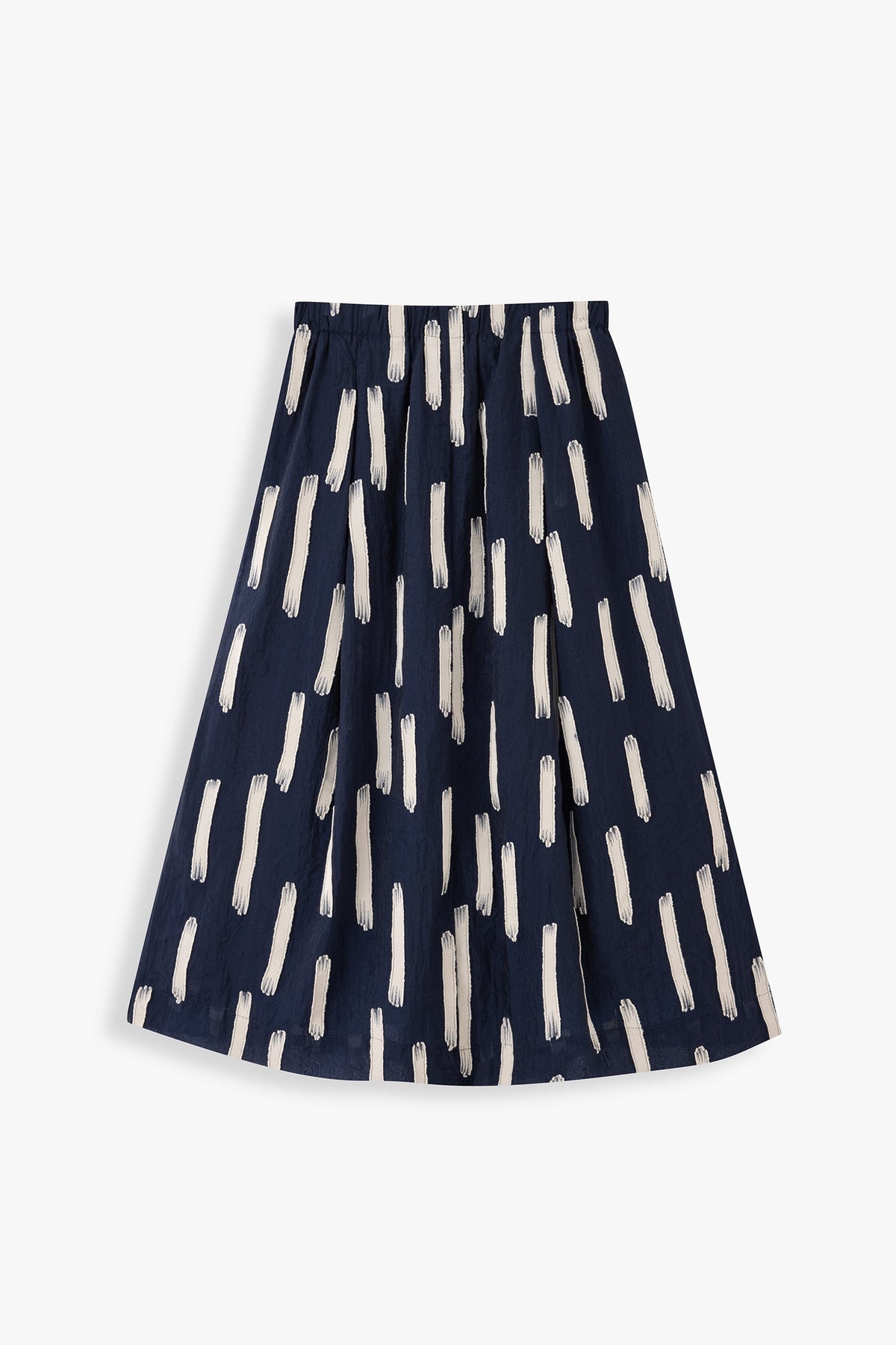 Tate Brush-stroke Lined Skirt