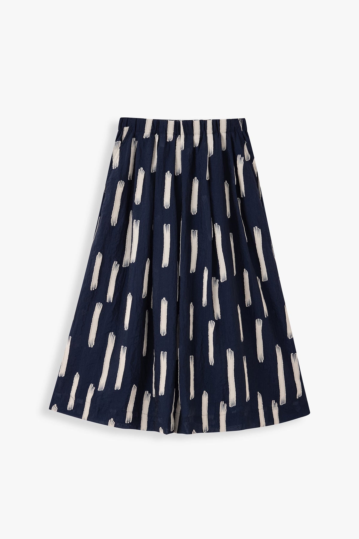 Tate Brush-stroke Lined Skirt