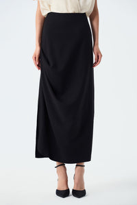 Ainsley Cowl Draped Maxi Skirt