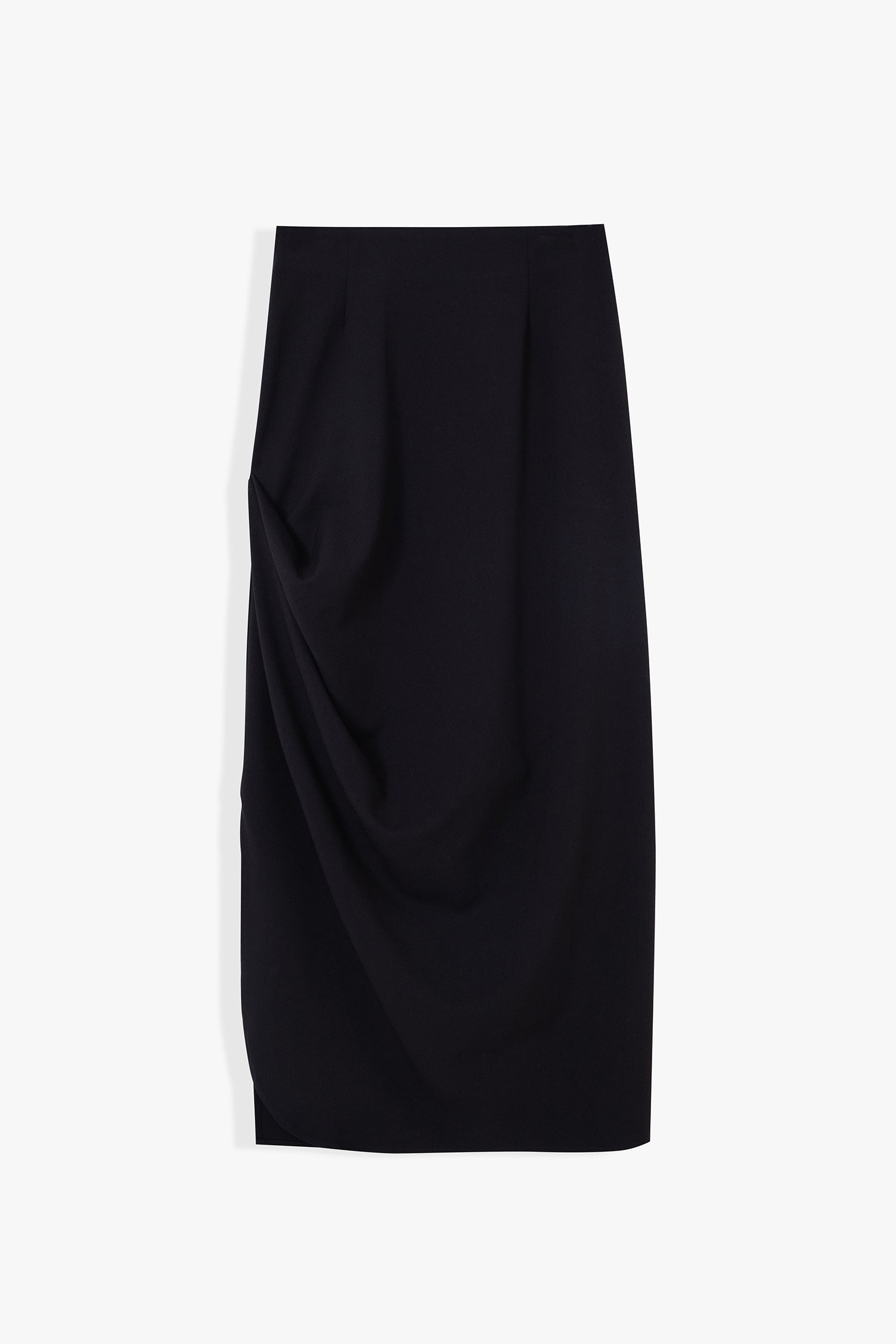 Ainsley Cowl Draped Maxi Skirt
