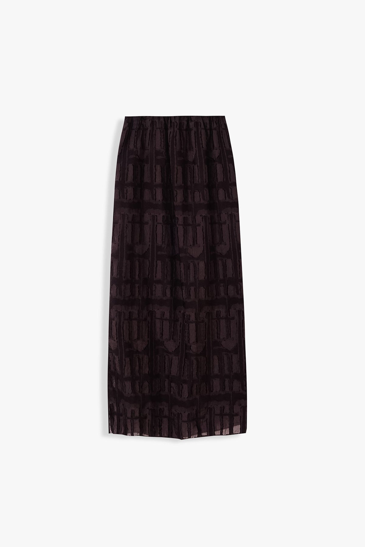 Regina 3D Textured Midi Skirt