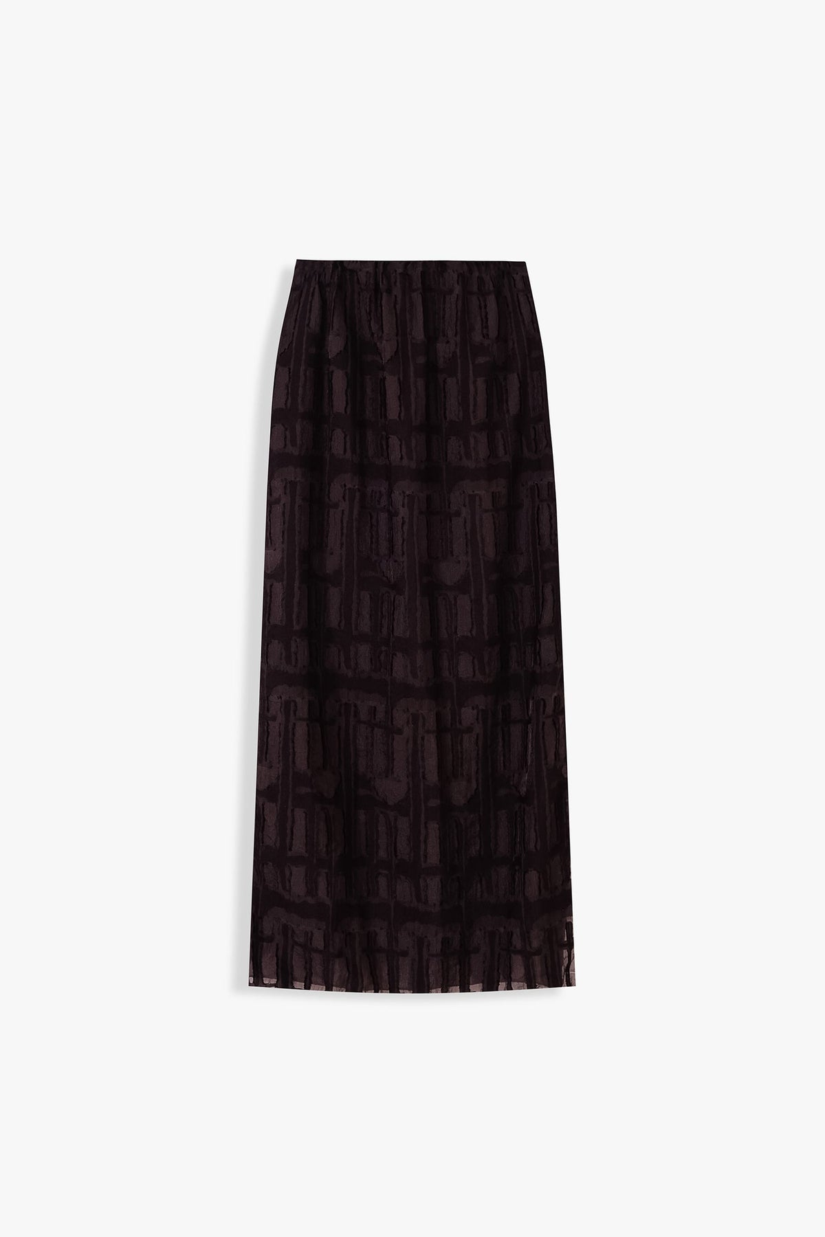 Regina 3D Textured Midi Skirt