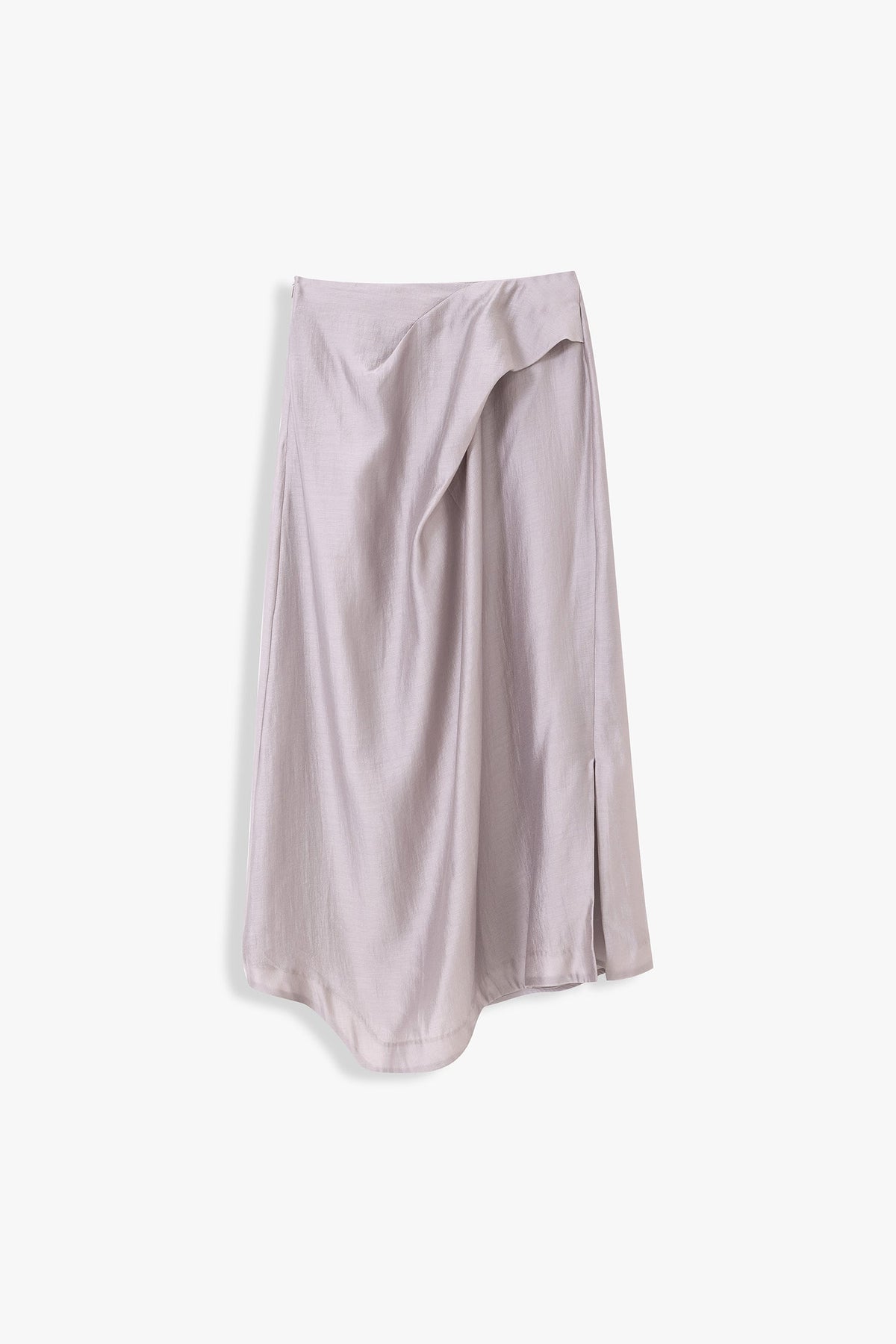 Elora Front Drape Asymmetric Skirt