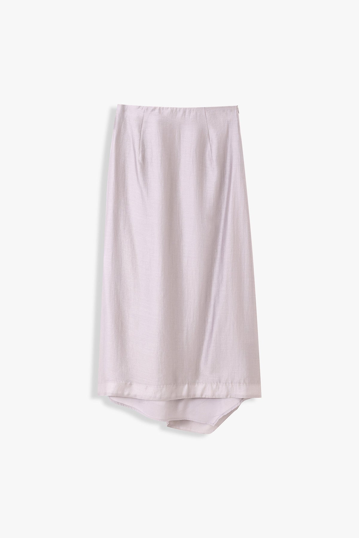 Elora Front Drape Asymmetric Skirt