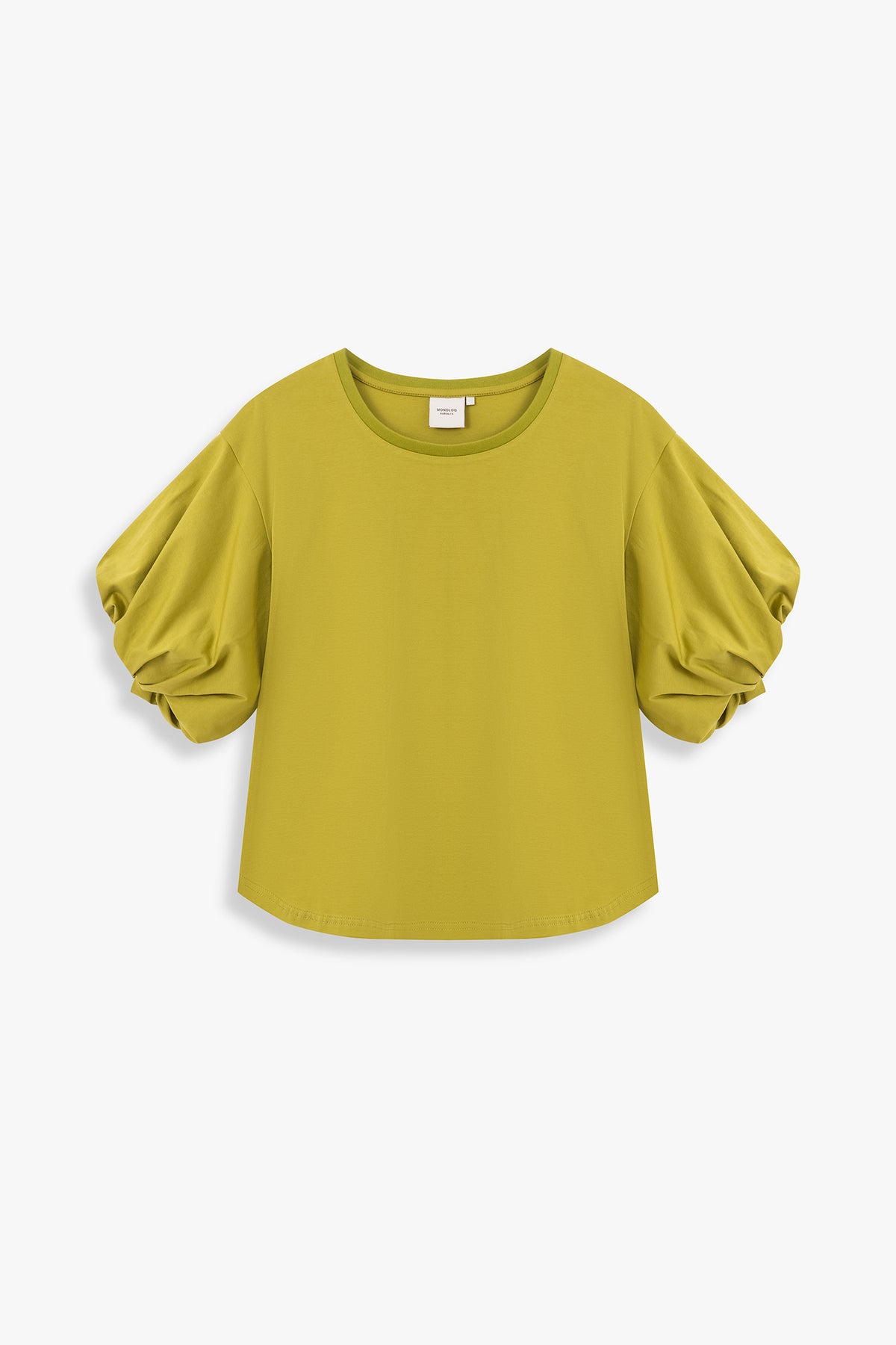 Balloon Sleeved Jersey Tee