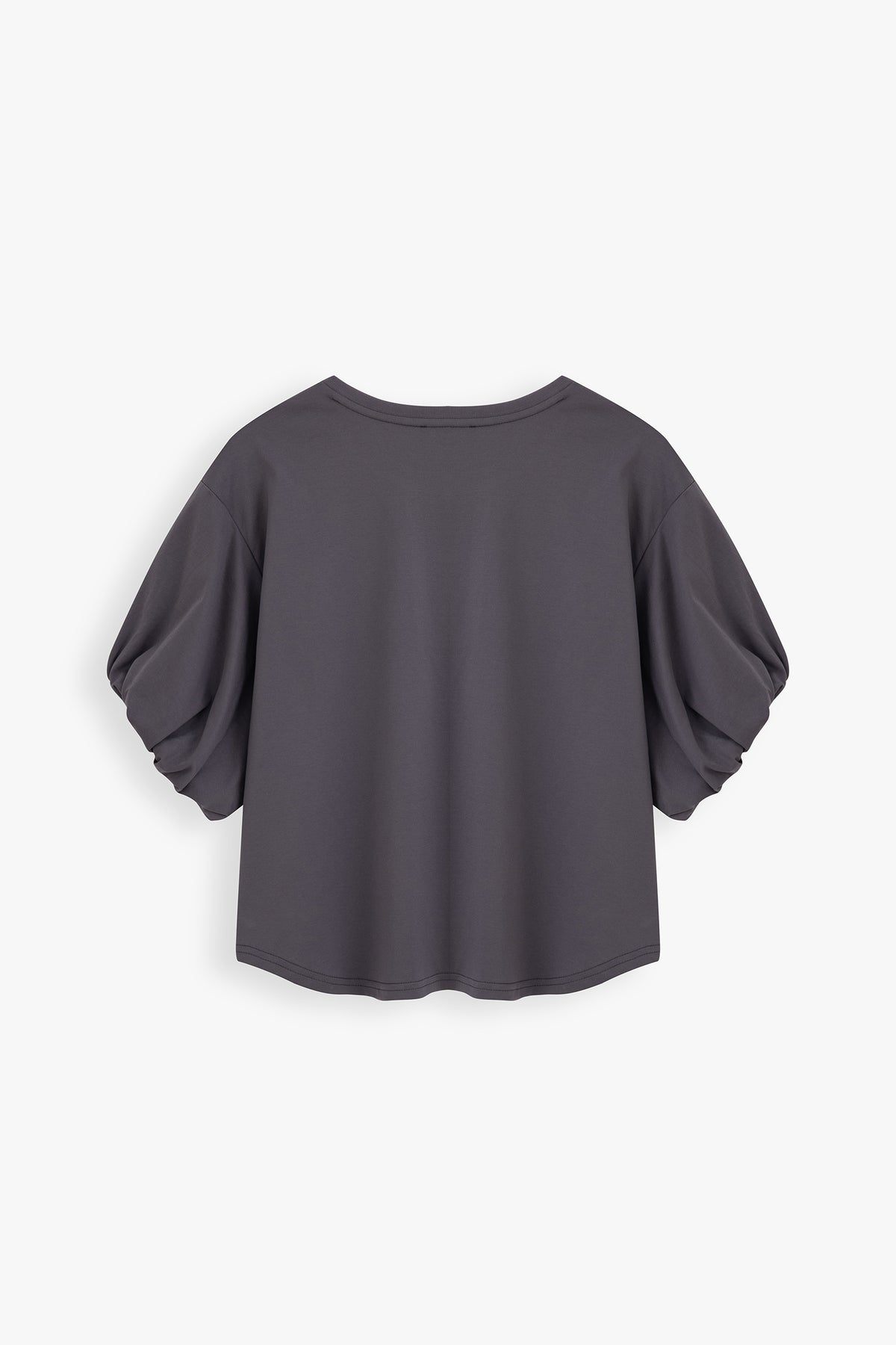 Balloon Sleeved Jersey Tee