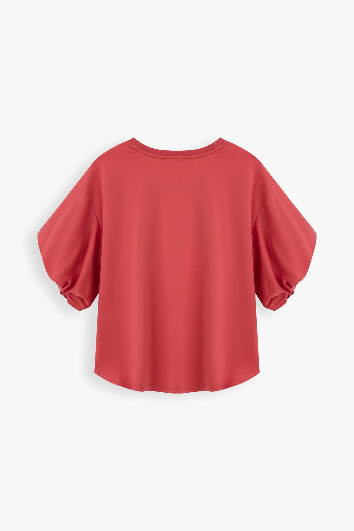 Balloon Sleeved Jersey Tee