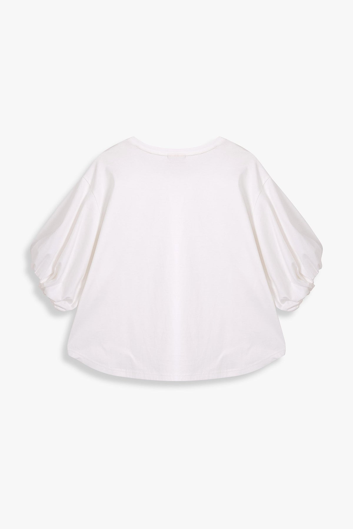 Balloon Sleeved Jersey Tee