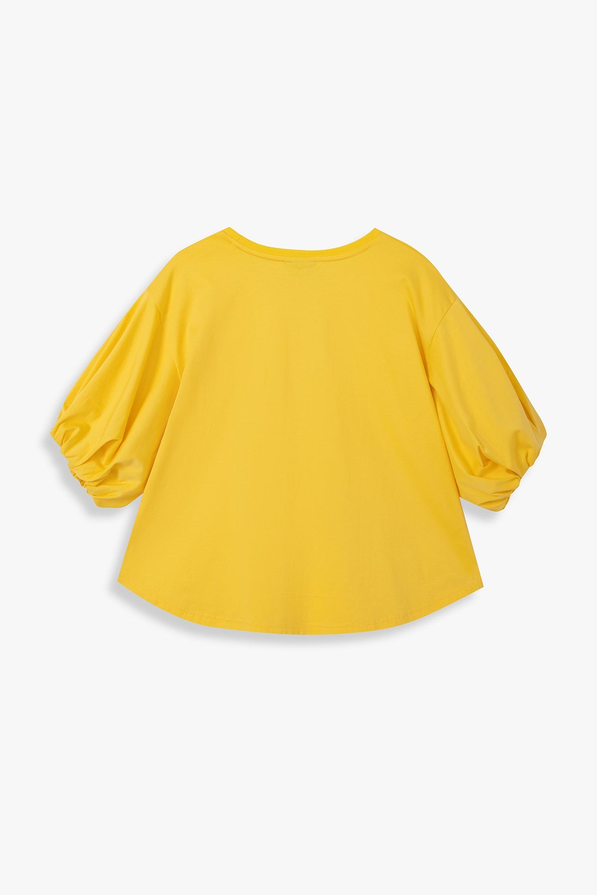 Balloon Sleeved Jersey Tee