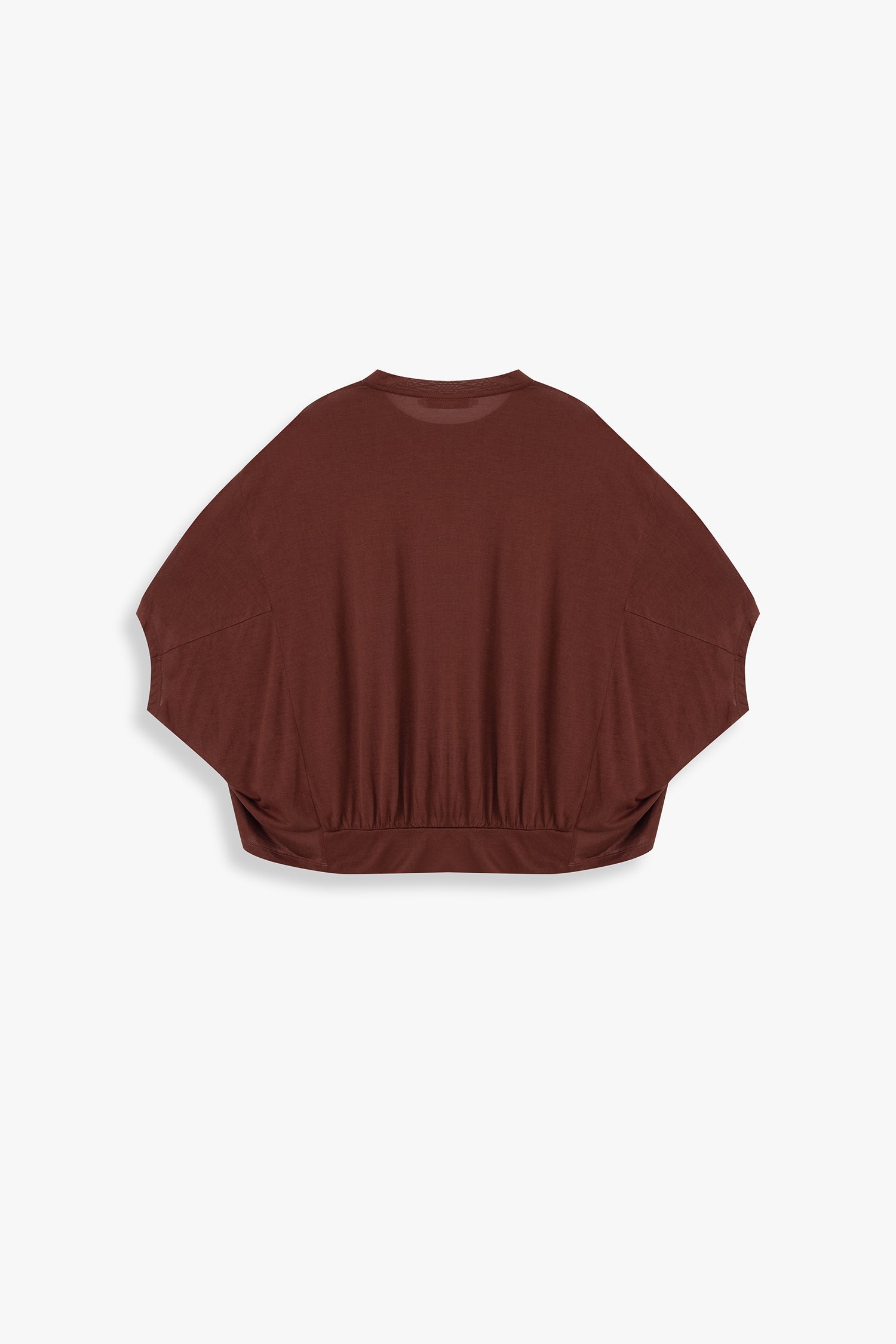 Boxy Shape Jersey Top