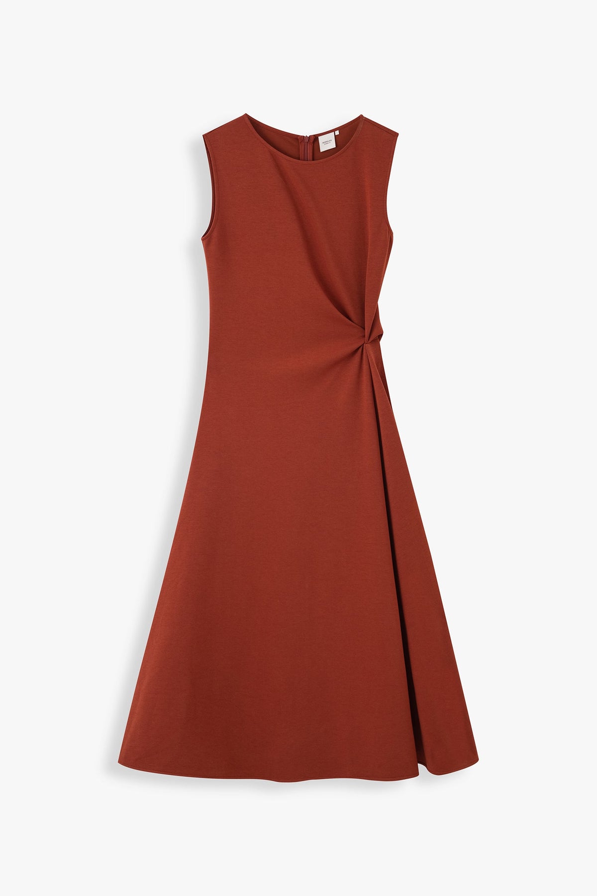 Tiara Front Twist Sleeveless Dress