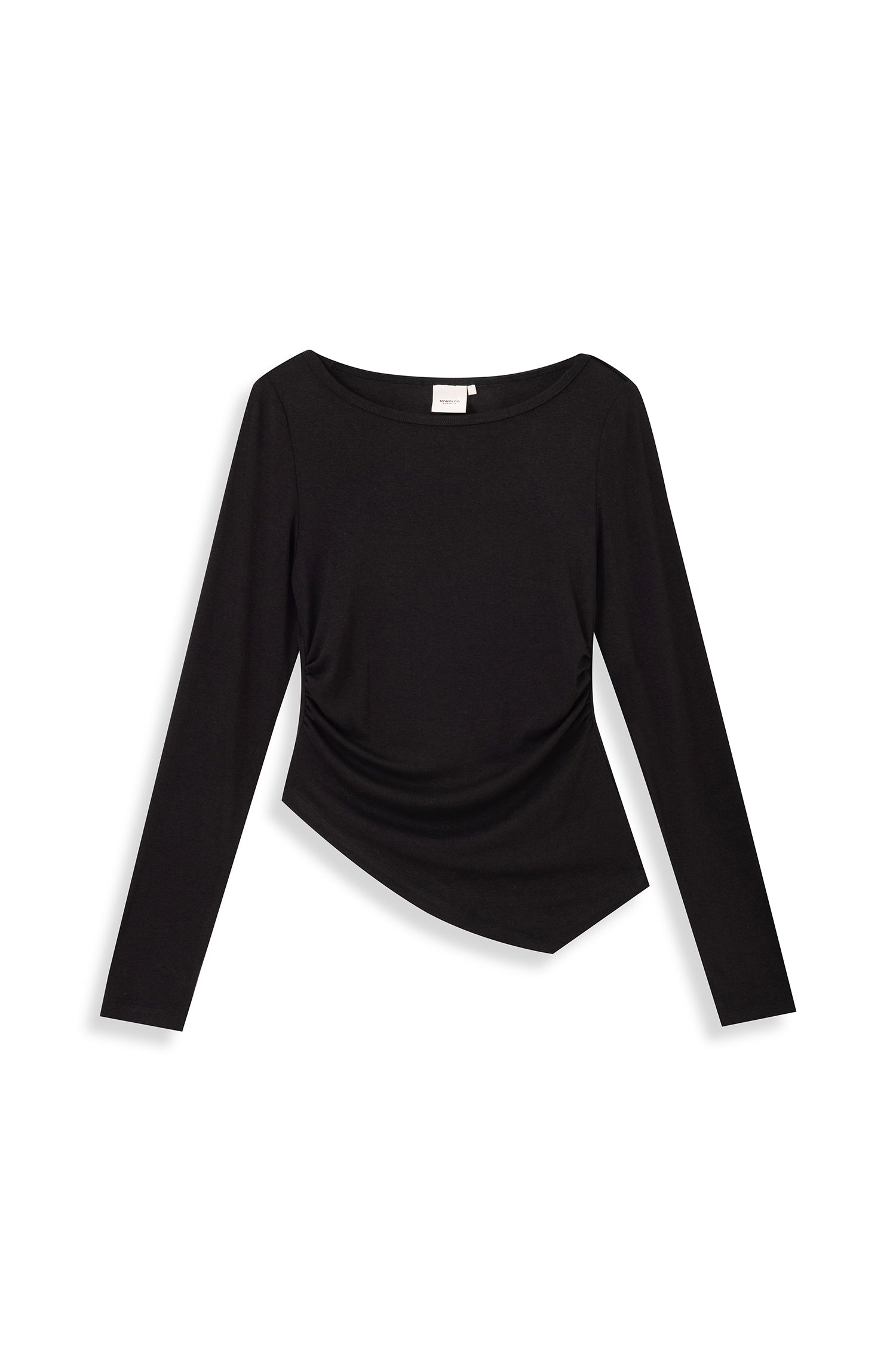 Side-Ruched Asymmetry Top