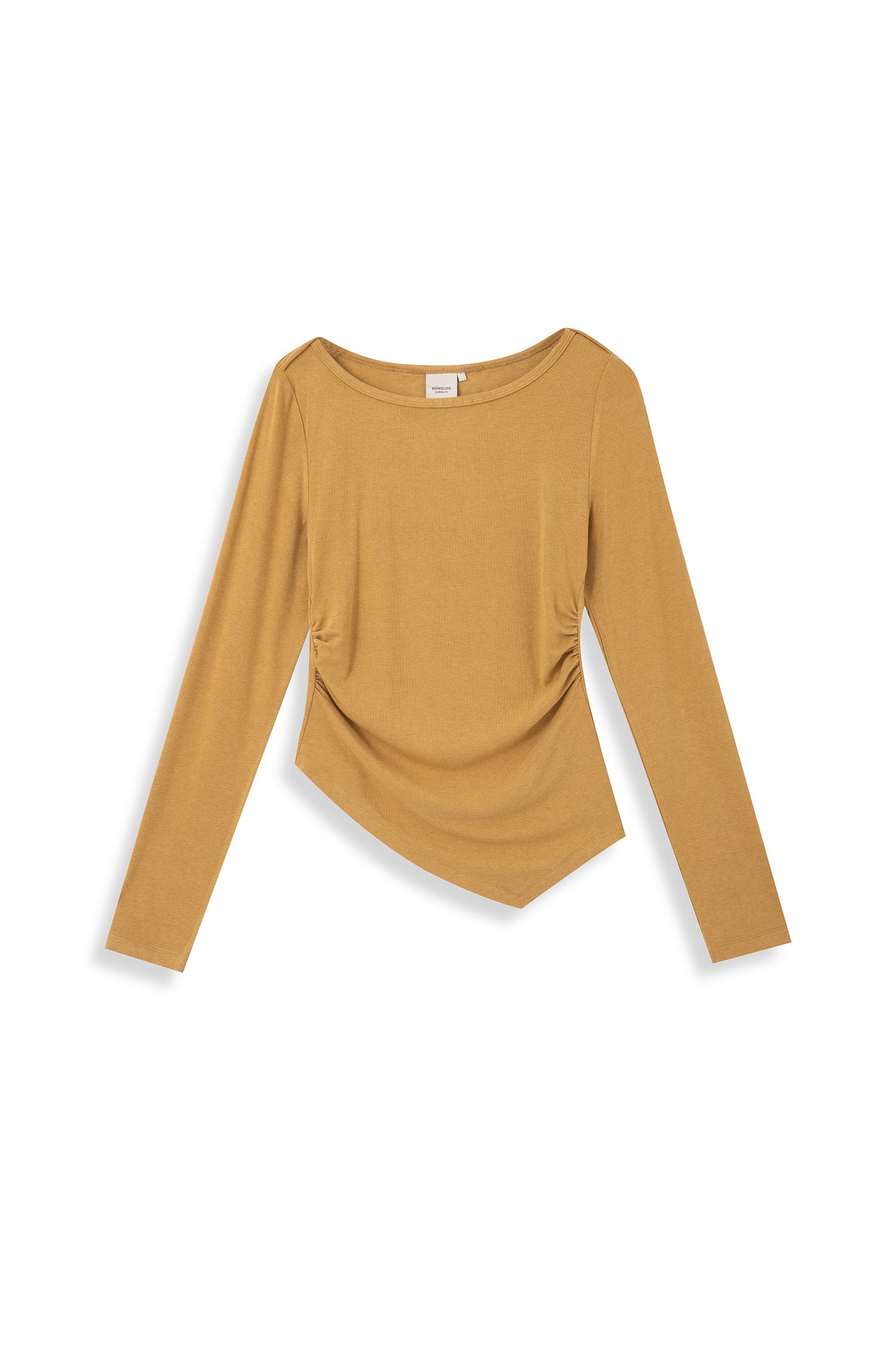 Side-Ruched Asymmetry Top