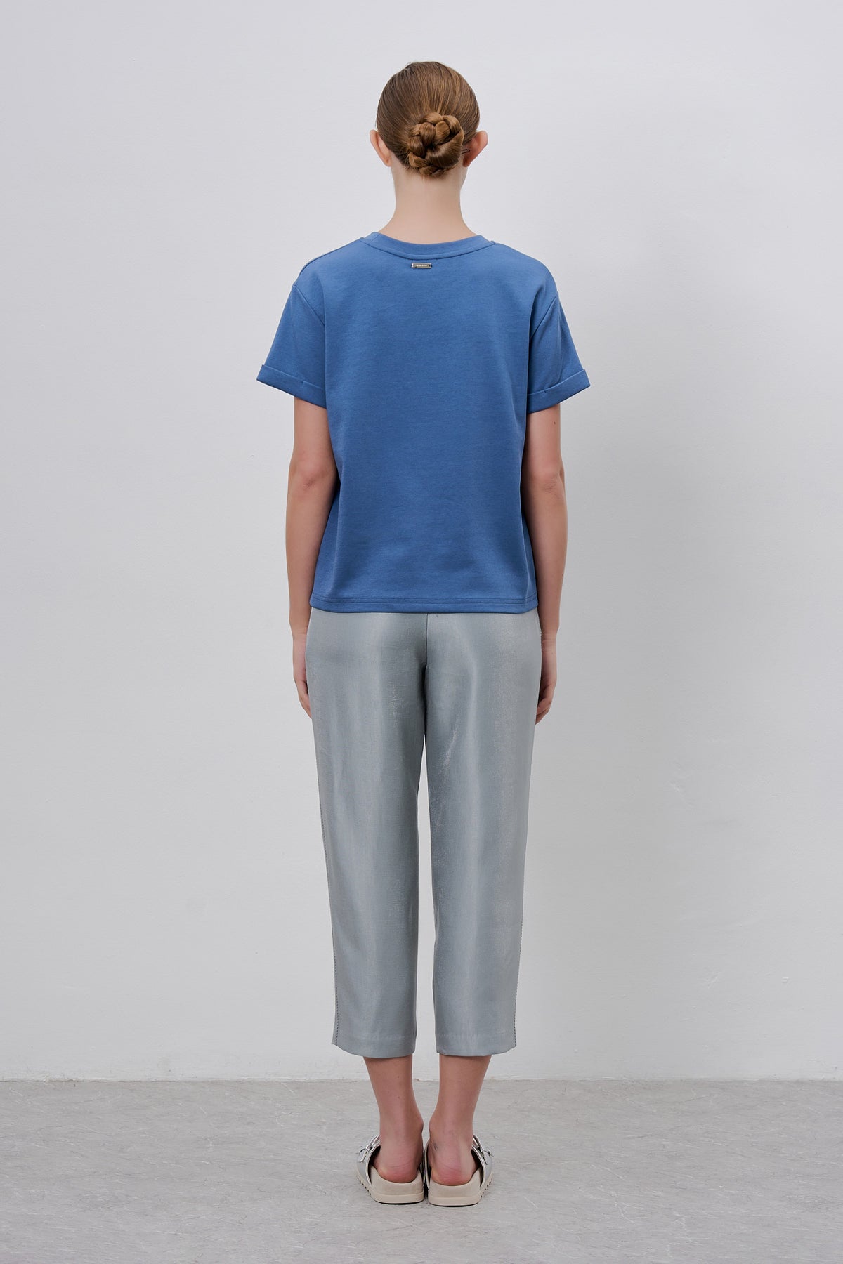 Jersey Crew Neck Tee