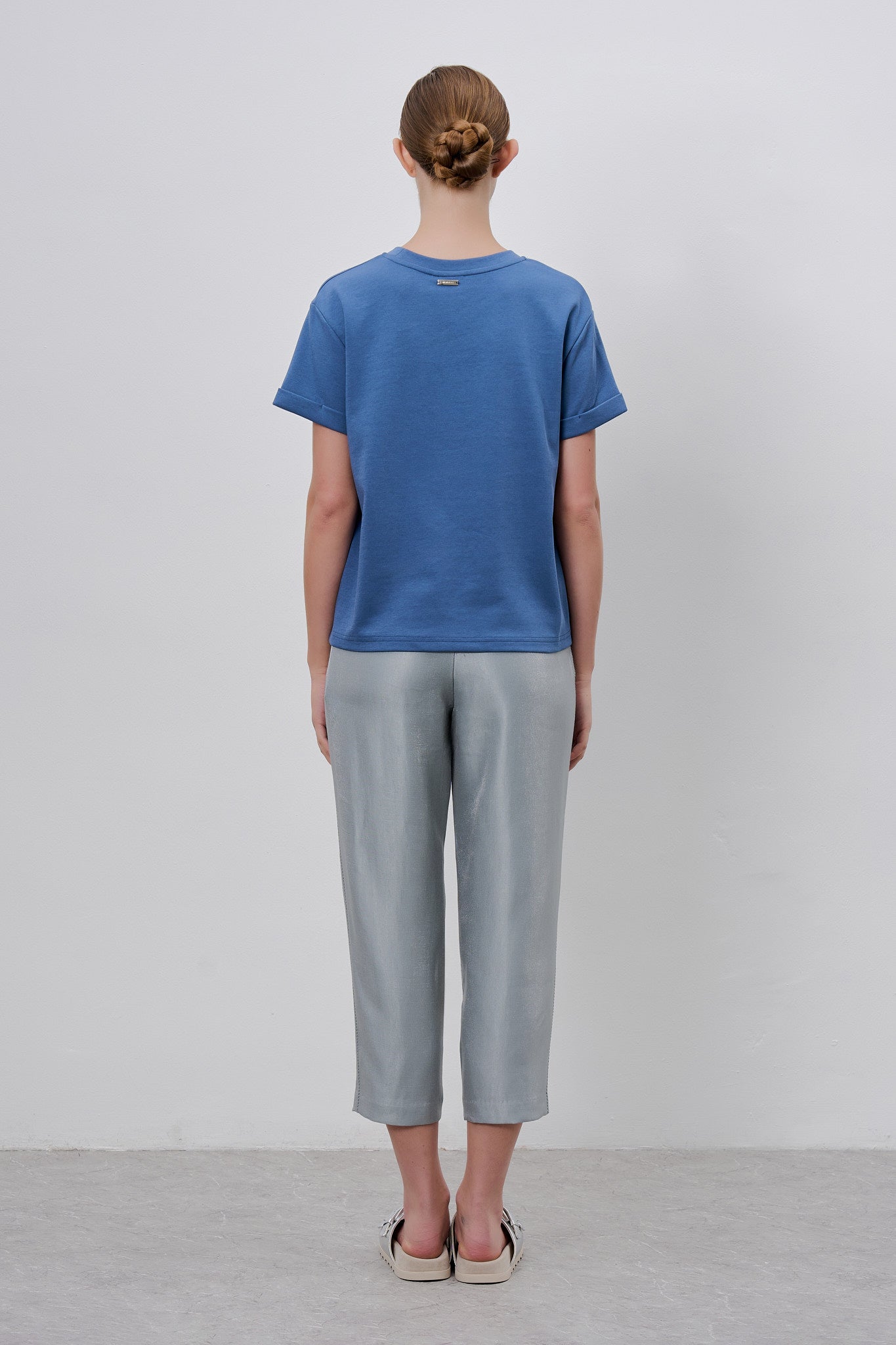 Jersey Crew Neck Tee
