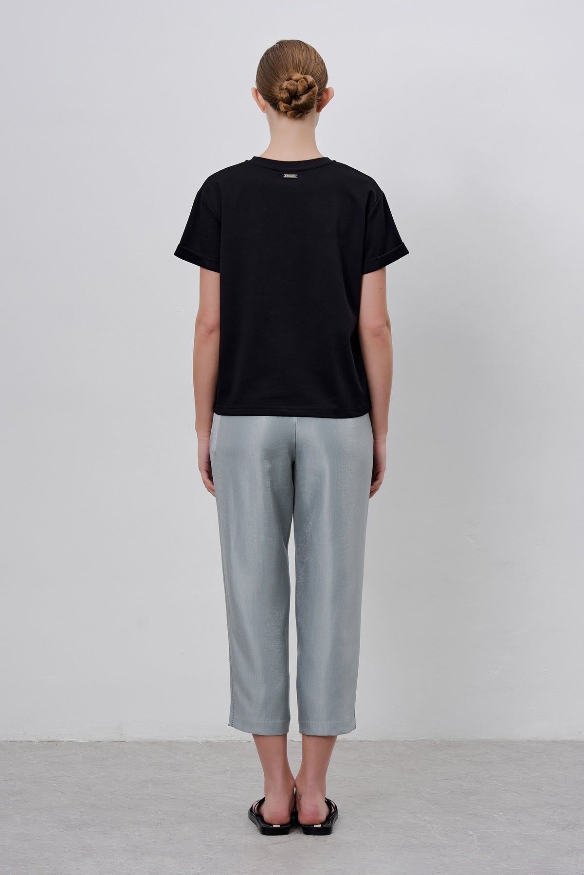 Jersey Crew Neck Tee