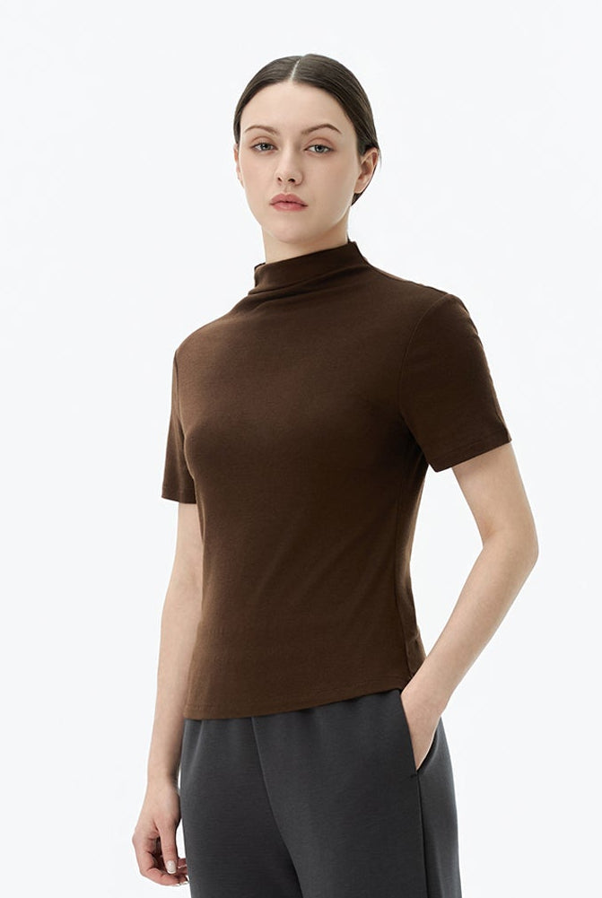 Mock Neck Top