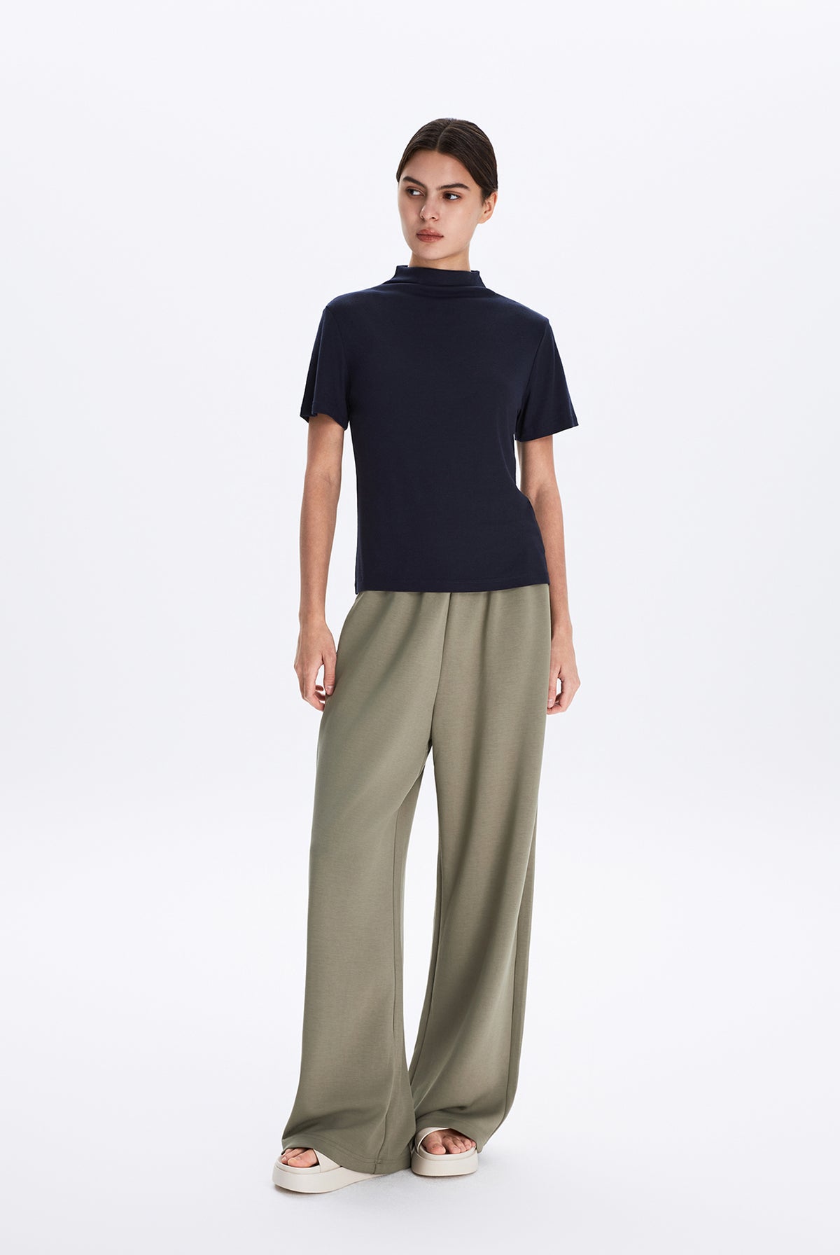 Mock Neck Top