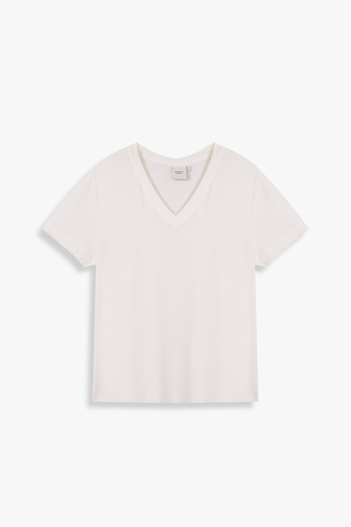 V Neck Tencel T-shirt