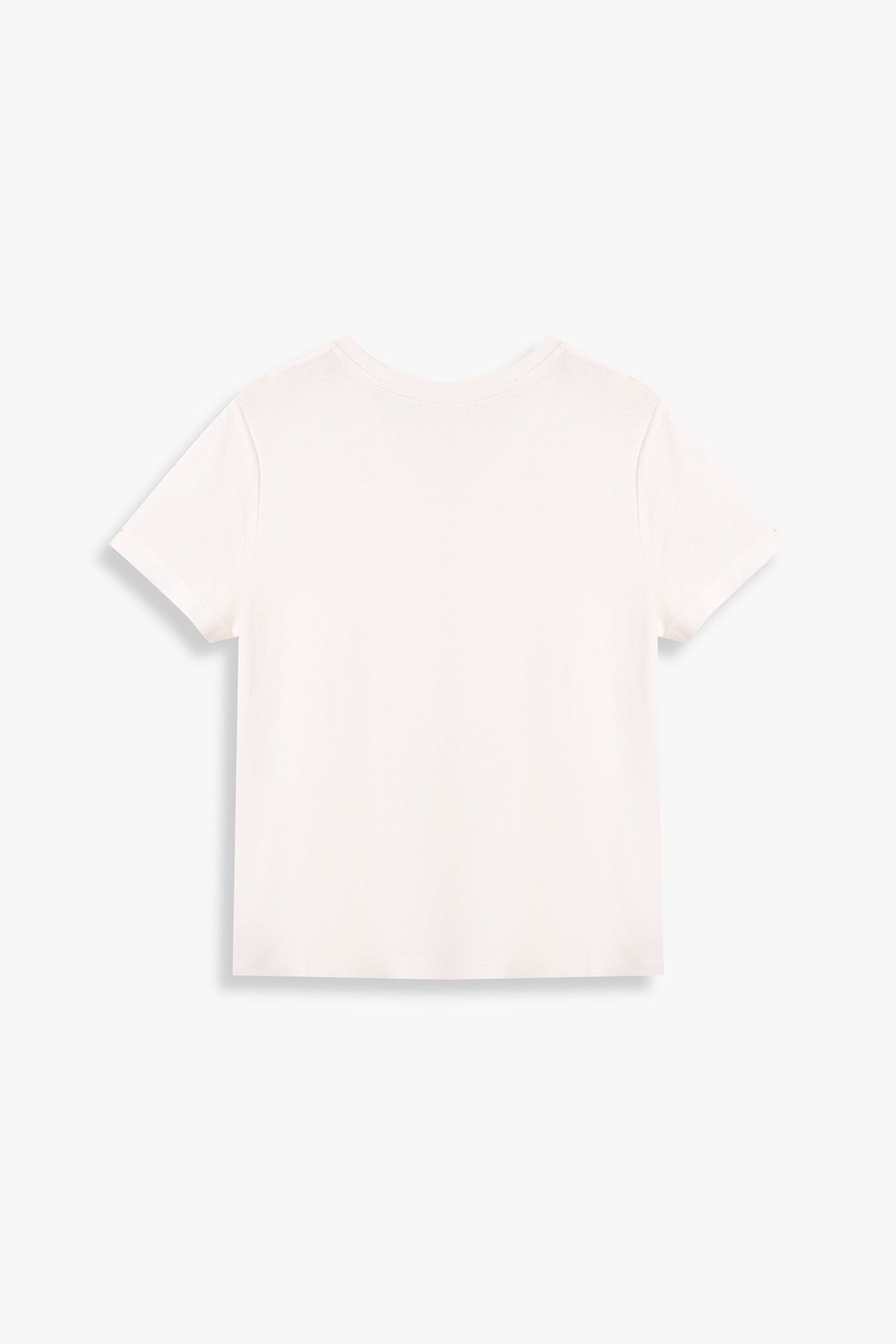 V Neck Tencel T-shirt