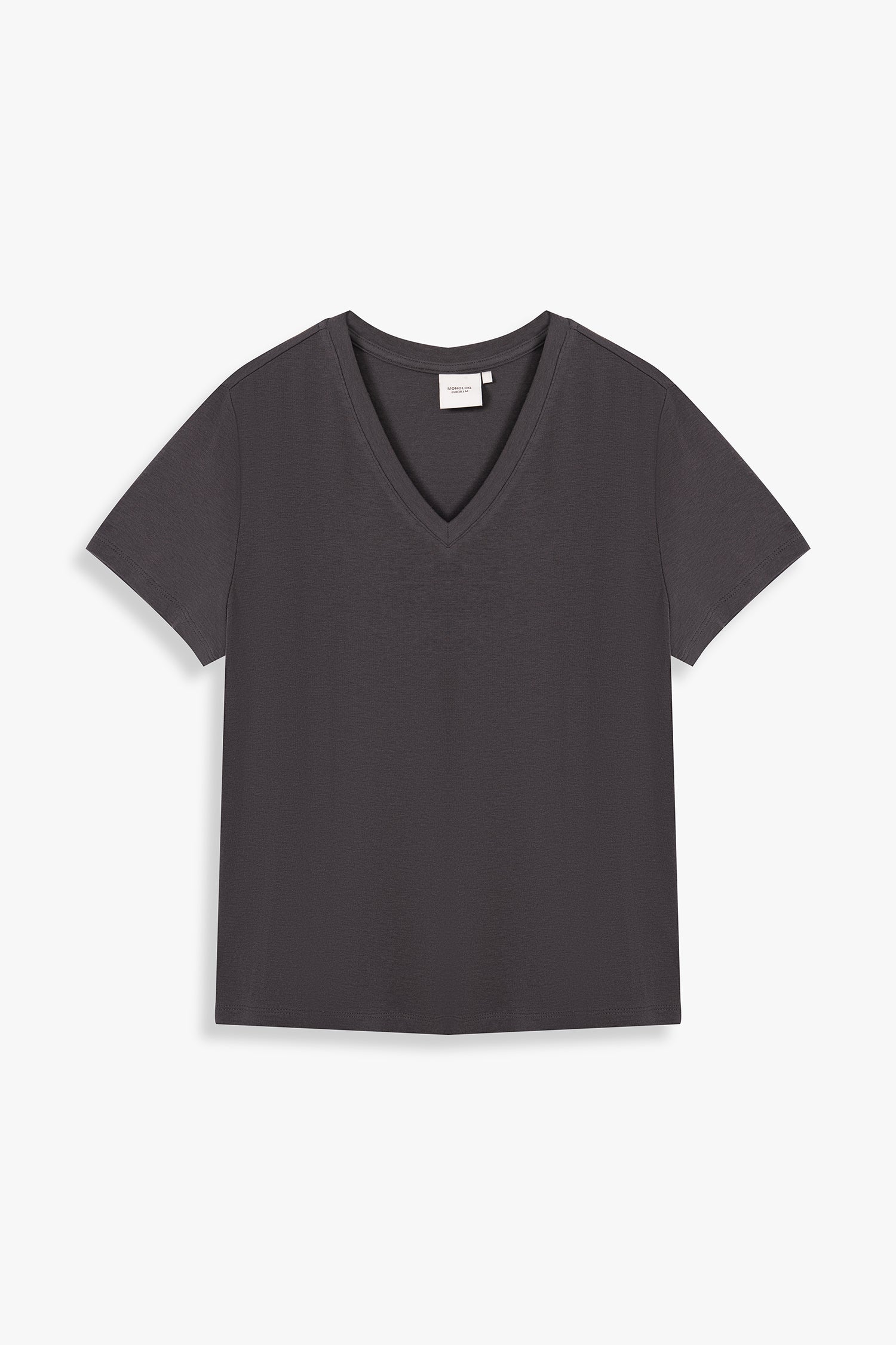 V Neck Tencel T-shirt
