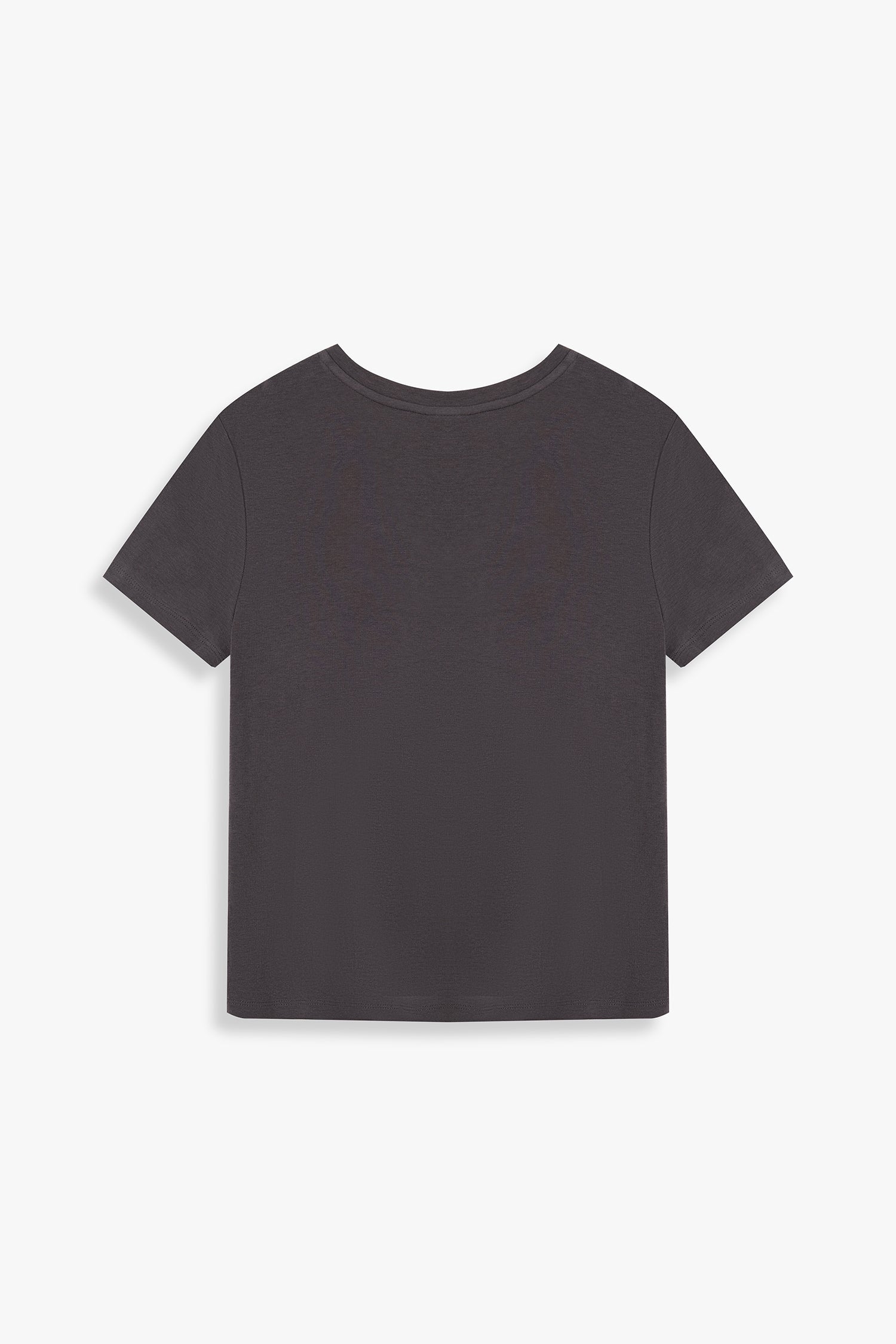 V Neck Tencel T-shirt