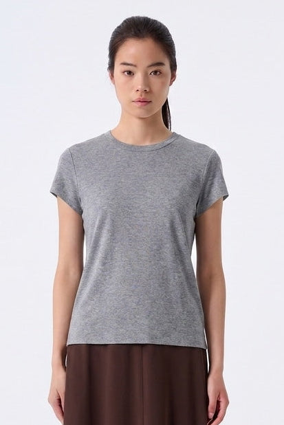 Nyla Lyocell Jersey Cap Sleeved Top