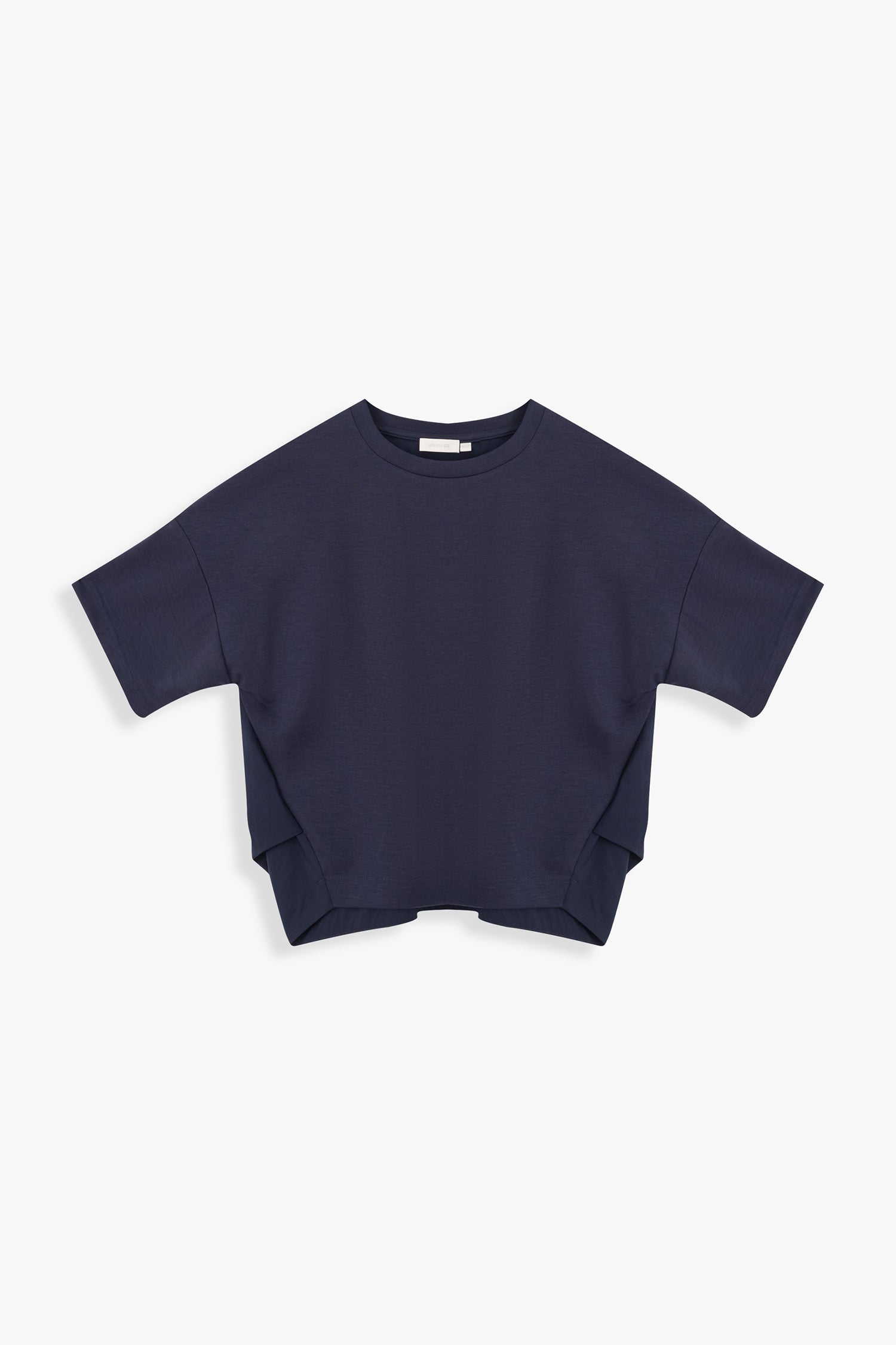 Ellen Contrast Panel Round Neck Tee